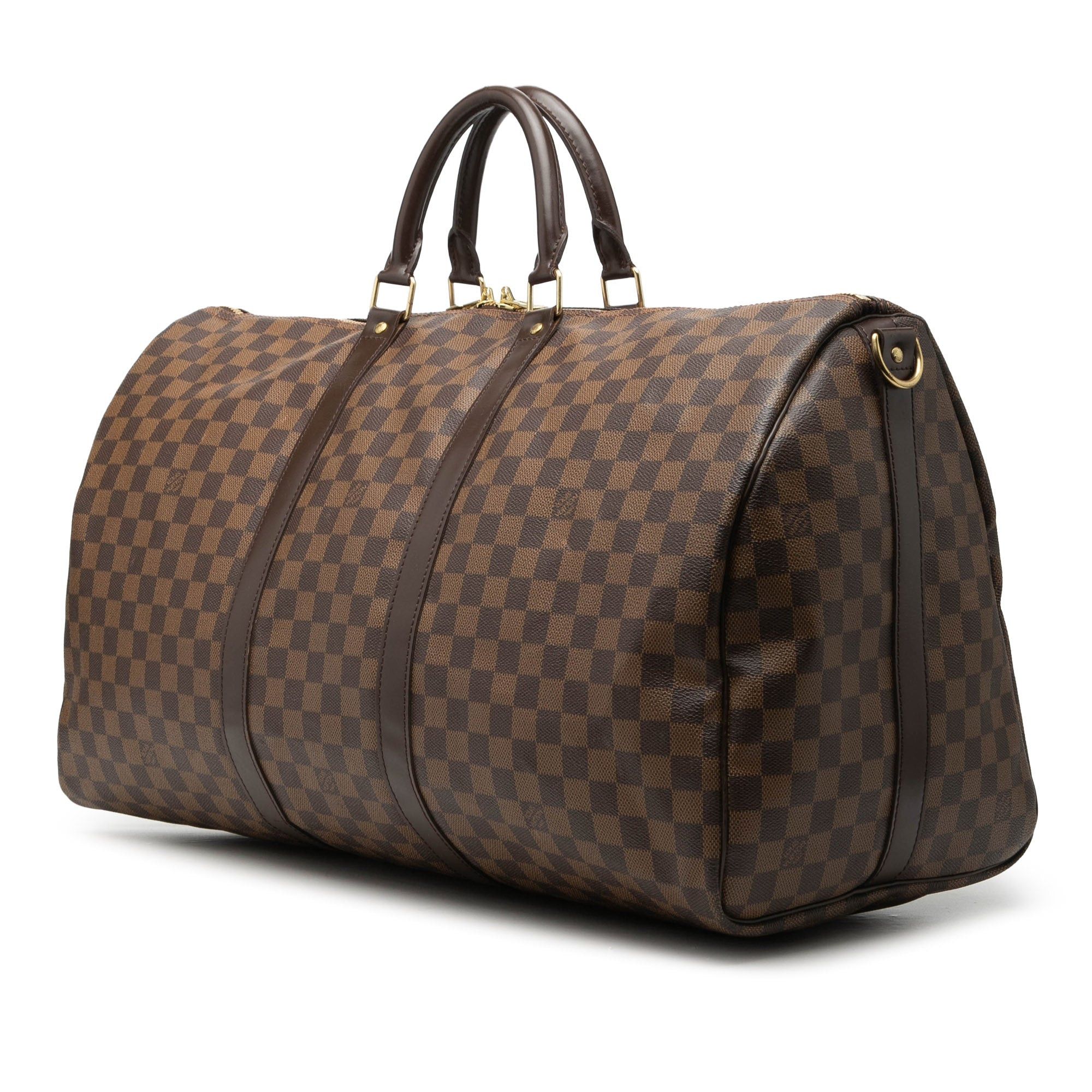 Louis Vuitton Damier Ebene Keepall Bandouliere 55 Size ONE SIZE - 2 Thumbnail