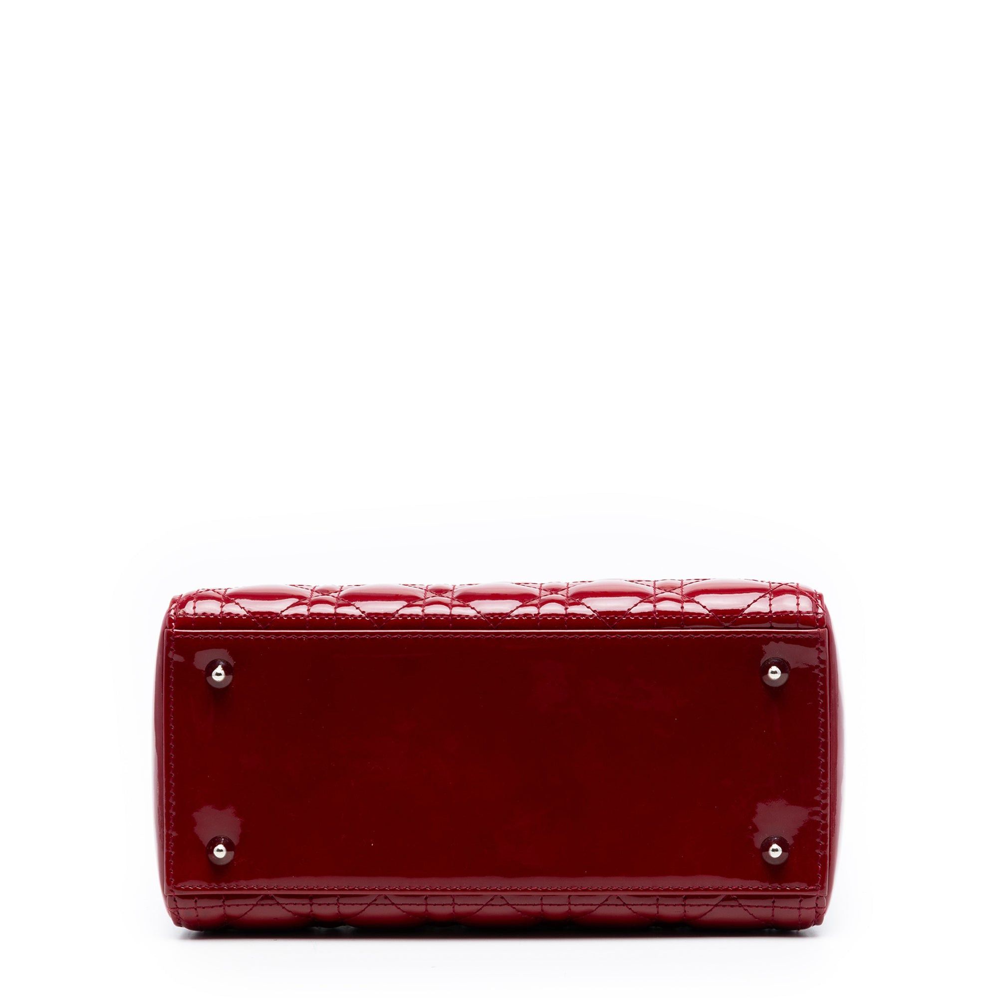 Dior Medium Patent Cannage Lady Dior Size ONE SIZE - 3 Thumbnail