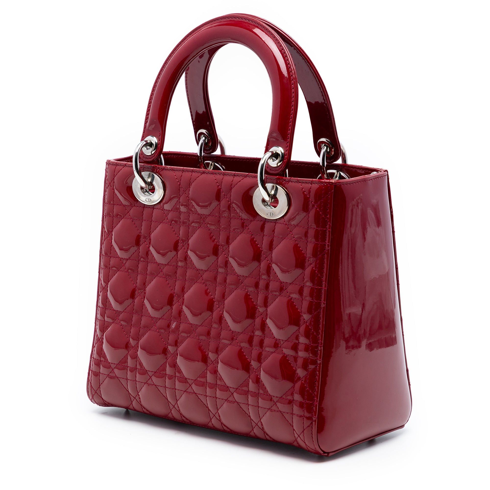 Dior Medium Patent Cannage Lady Dior Size ONE SIZE - 2 Thumbnail