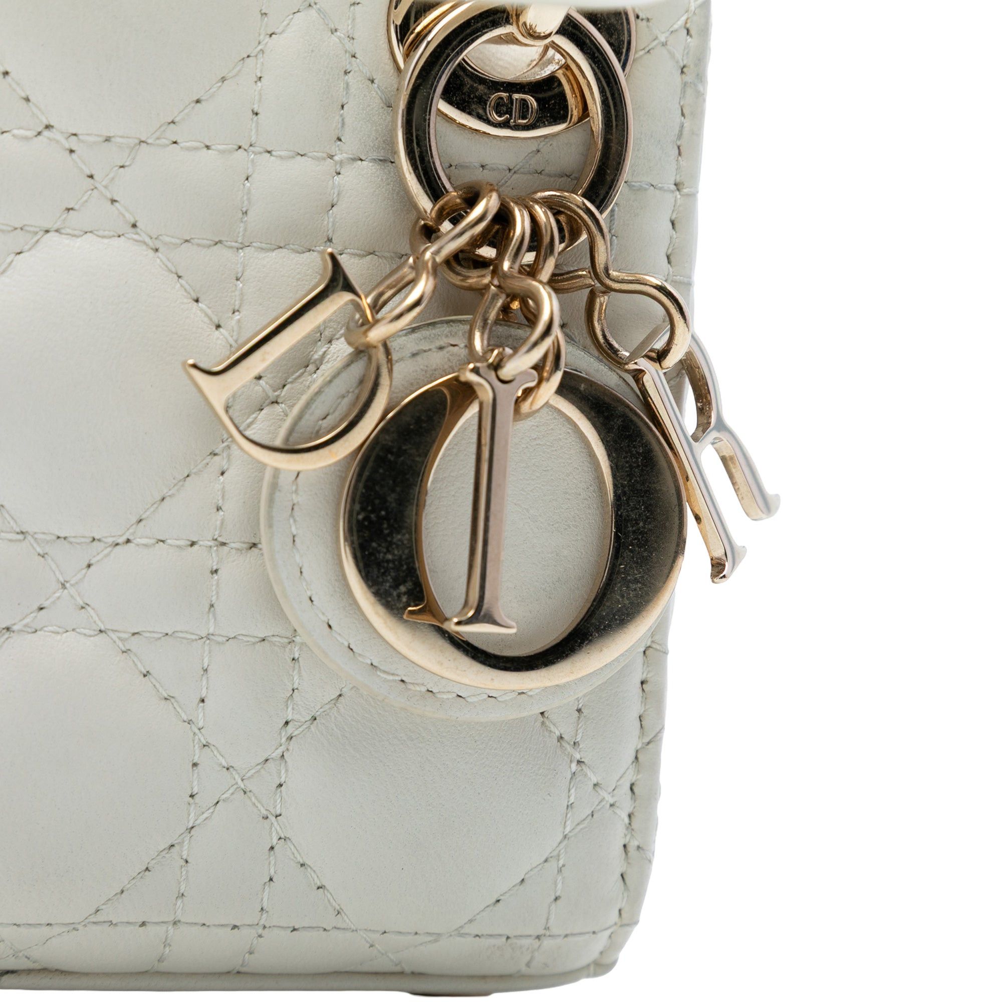 Dior Micro Lambskin Cannage Lady Dior Size ONE SIZE - 6 Thumbnail
