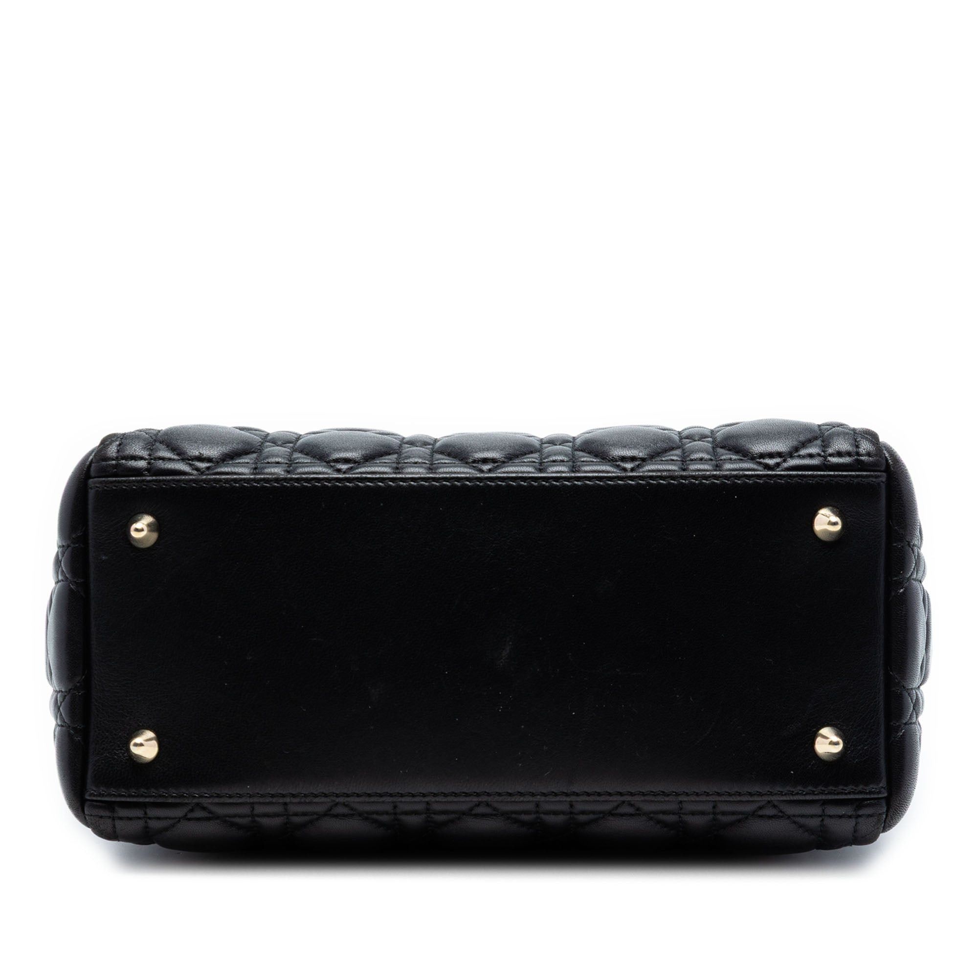 Dior Medium Lambskin Cannage Lady Dior Size ONE SIZE - 3 Thumbnail