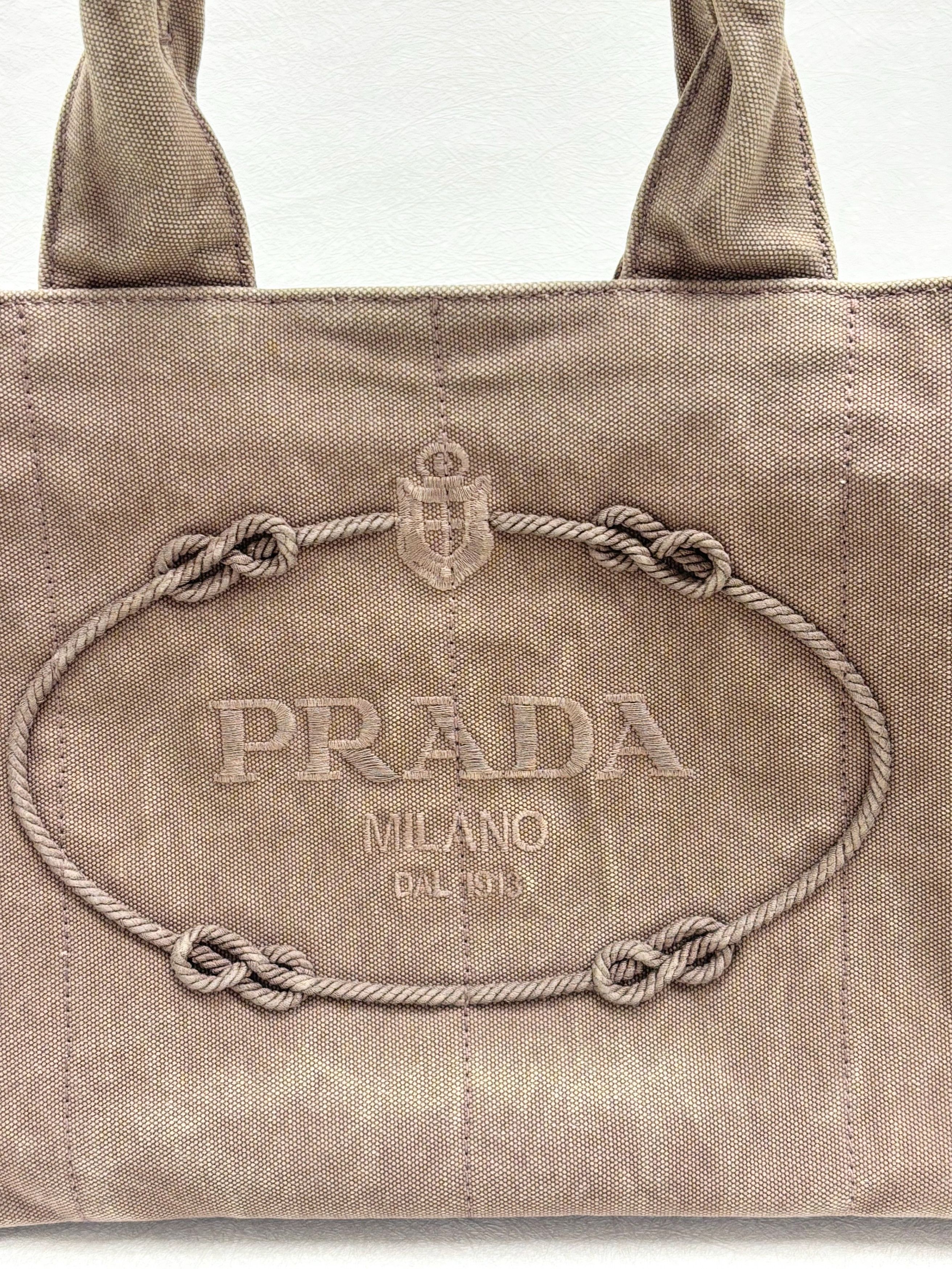 Prada Sac cabas Canapa Size ONE SIZE - 2 Thumbnail