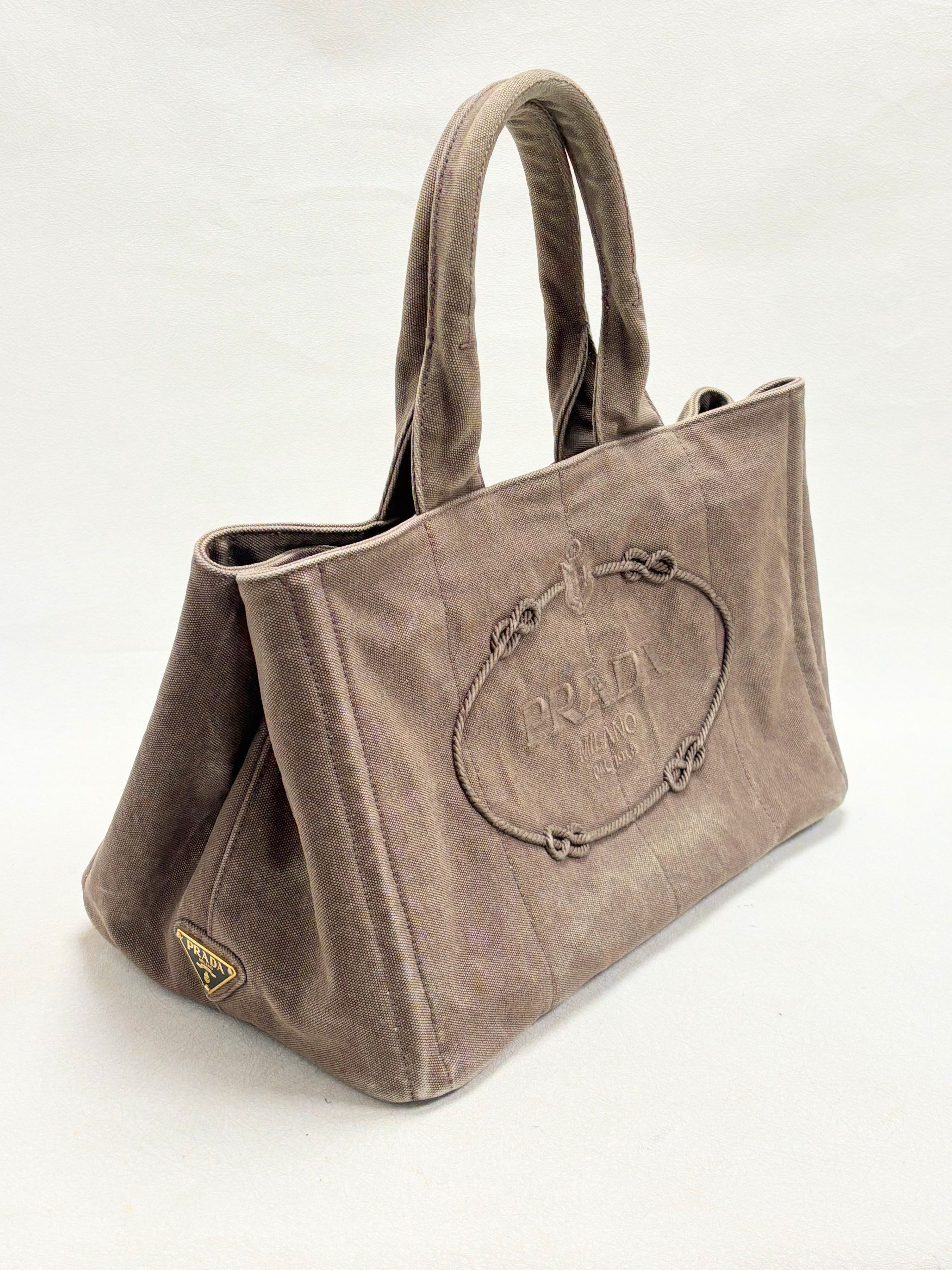 Prada Sac cabas Canapa Size ONE SIZE - 5 Thumbnail