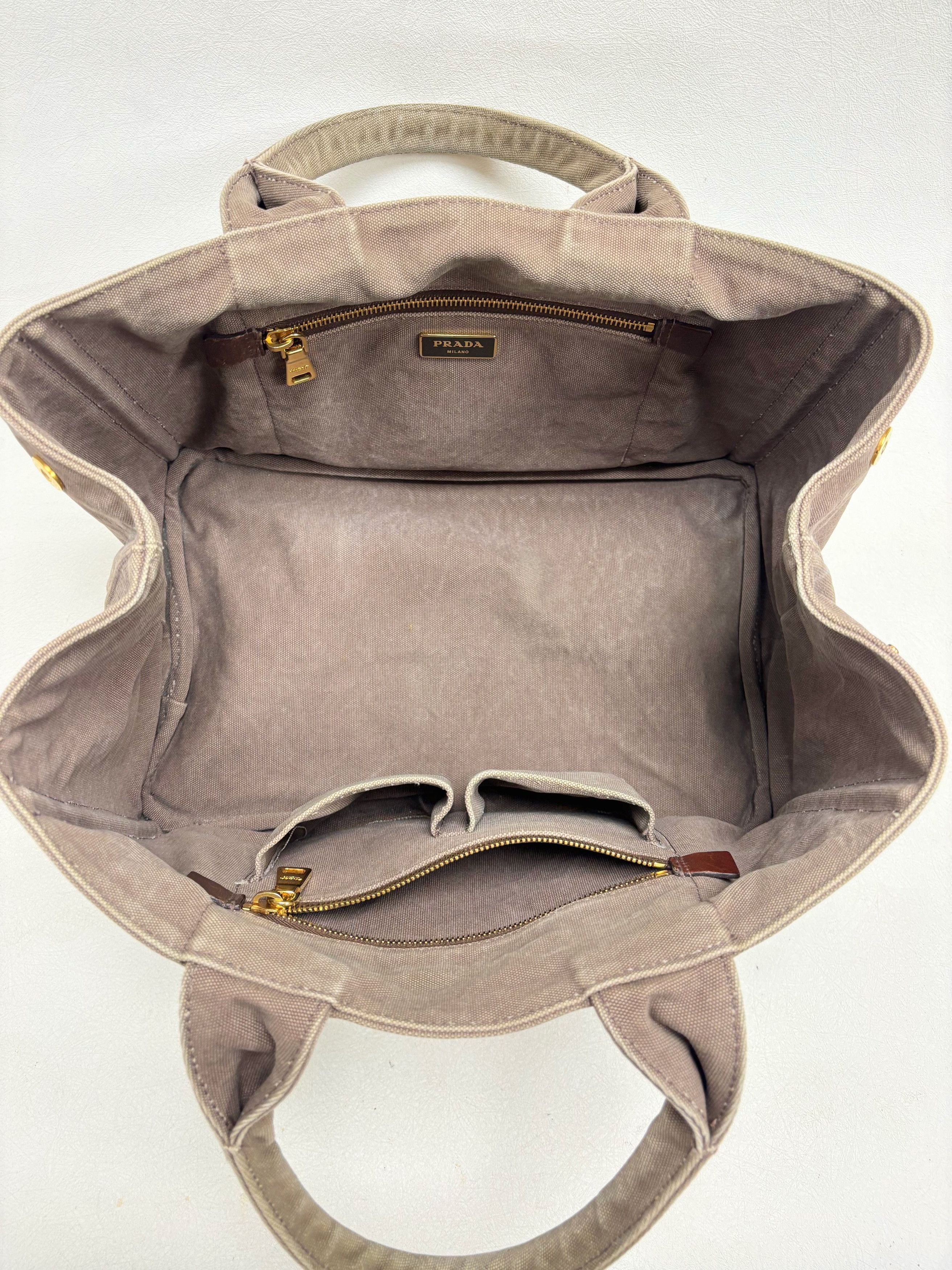 Prada Sac cabas Canapa Size ONE SIZE - 12 Thumbnail