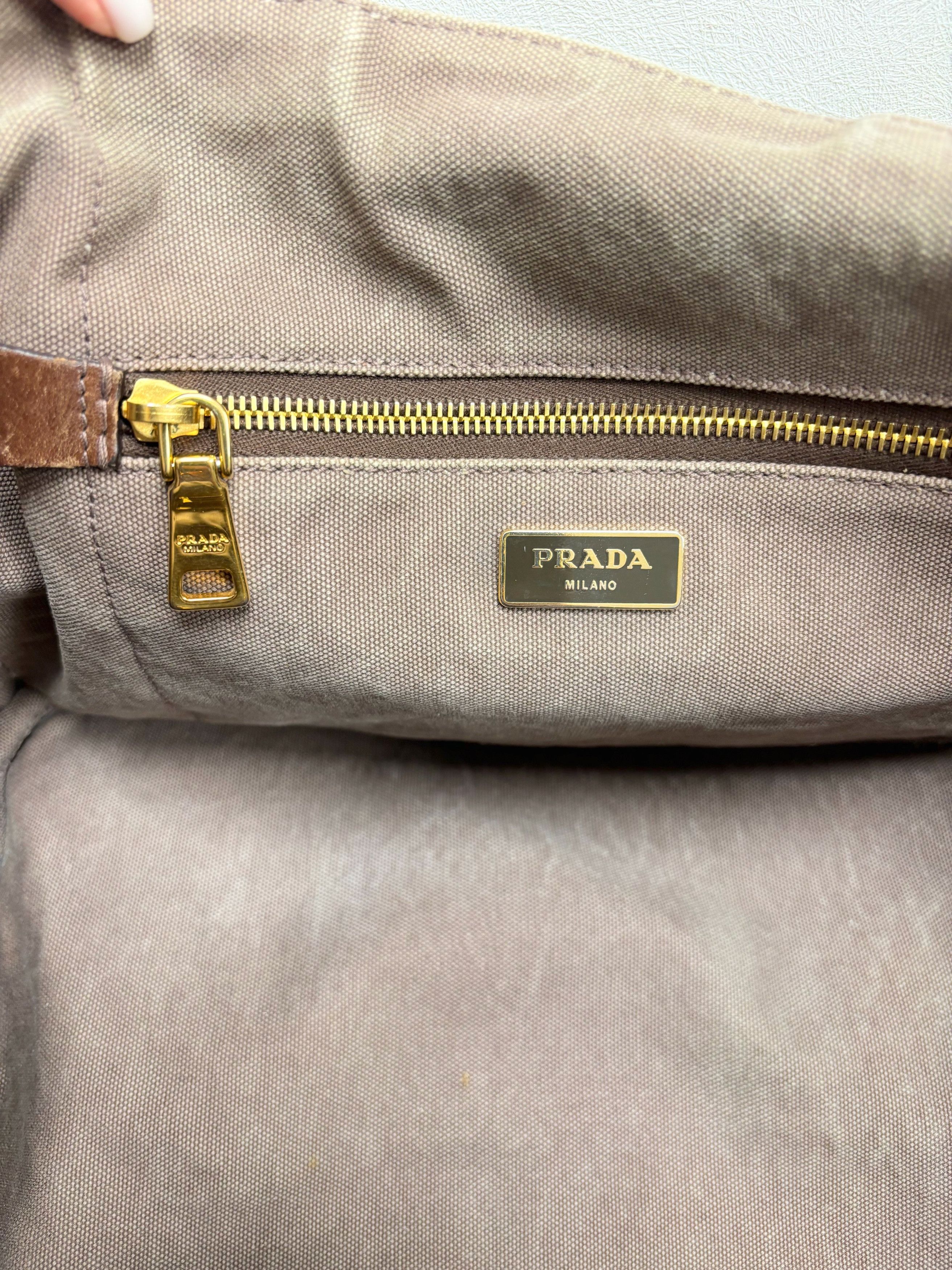 Prada Sac cabas Canapa Size ONE SIZE - 13 Thumbnail