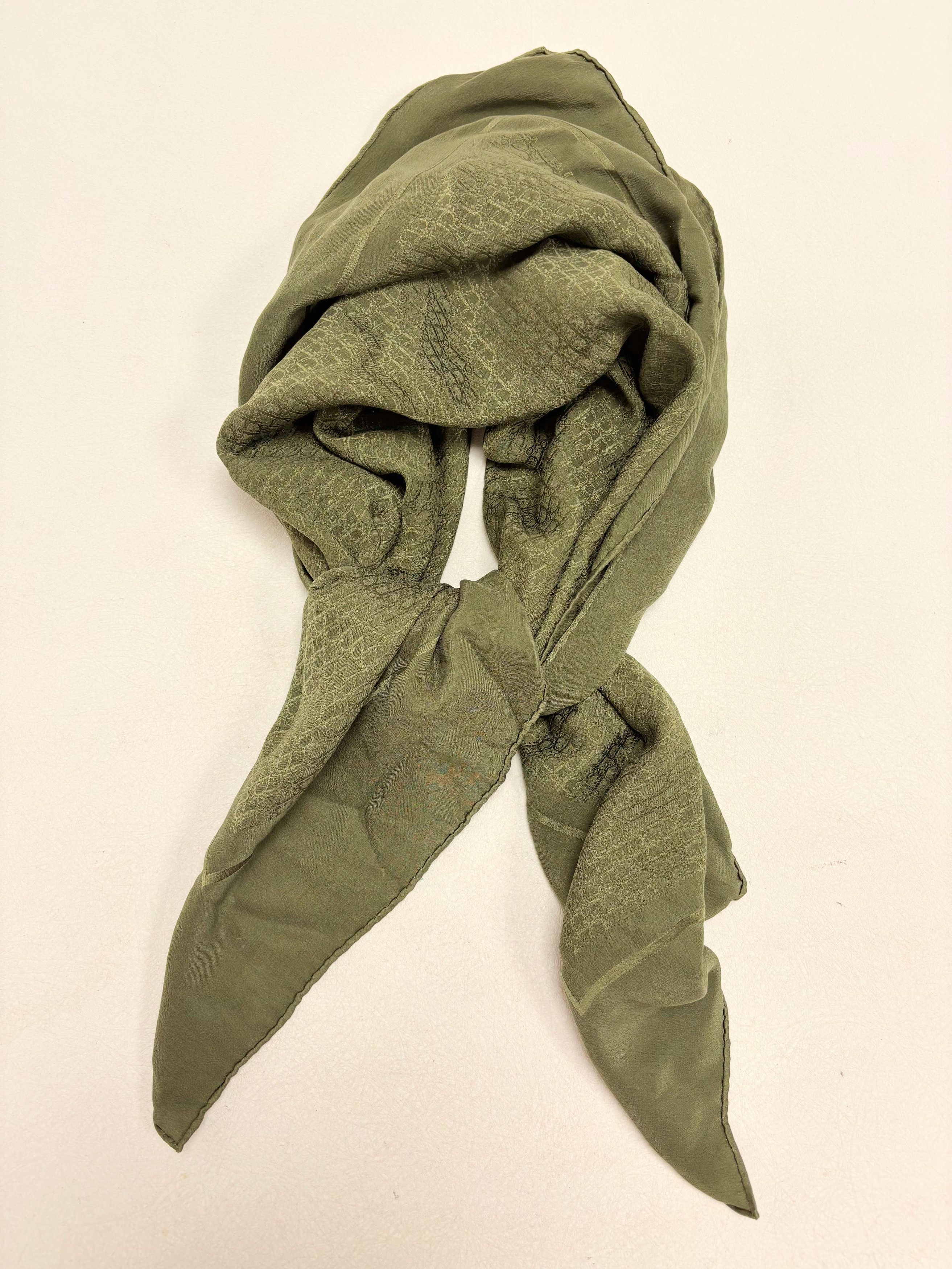 Dior Foulard Carré Oblique en soie Size ONE SIZE - 5 Thumbnail