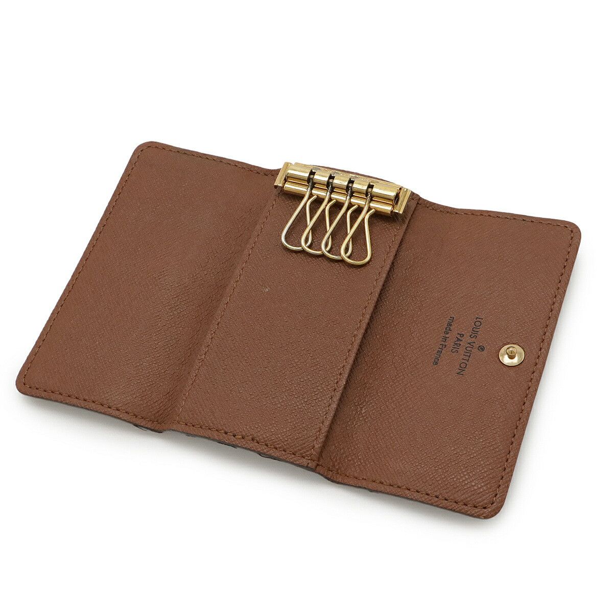 Louis Vuitton Louis Vuitton Louis Vuitton Multicles 4 Monogram Key Case Textile Key case M62631 DUTY FREE for USA Size ONE SIZE - 5 Thumbnail