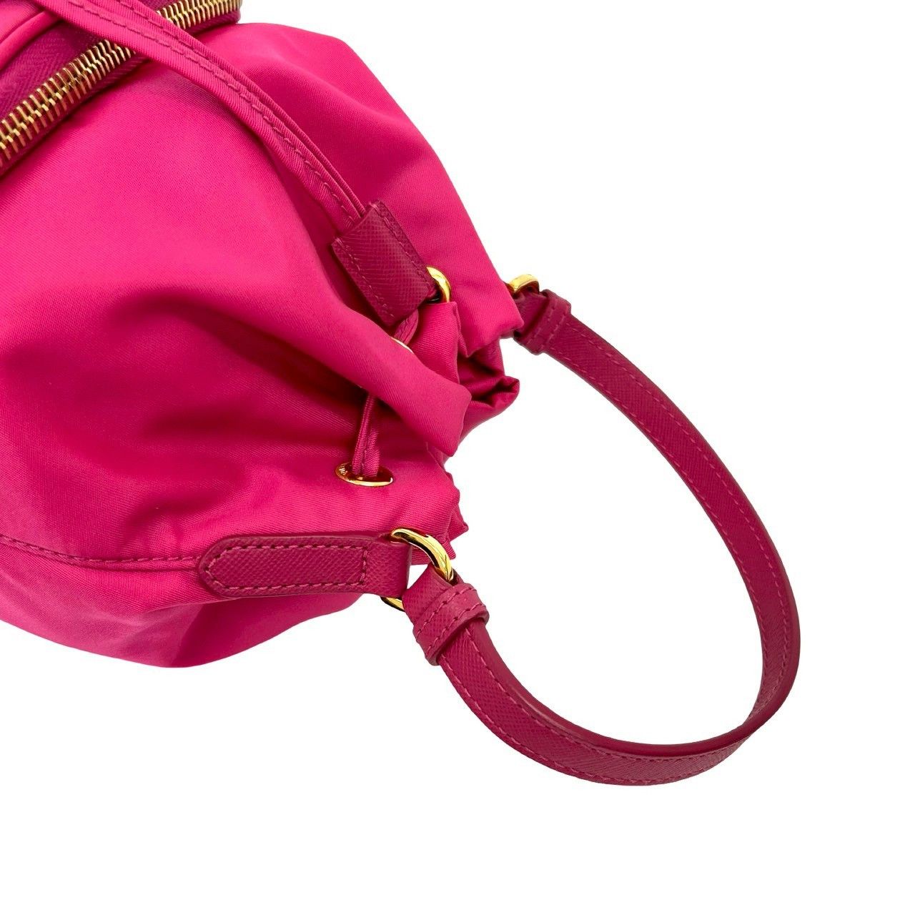 Prada Prada Prada Tessuto Nylon 2way Mini Bag Leather Shoulder Bag DUTY FREE for USA Size ONE SIZE - 5 Thumbnail