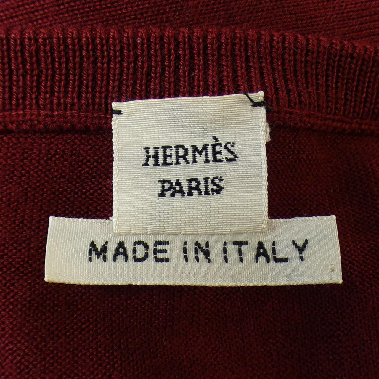 Hermes Hermes Hermes Silk Cashmere Knitwear Textile Tops DUTY FREE for USA Size ONE SIZE - 4 Thumbnail