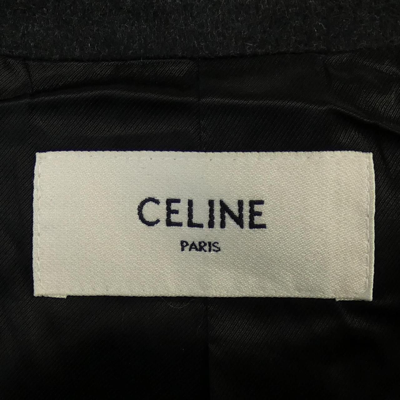 Celine Celine CELINE Cashmere Coat Textile Outerwear 2M010051F DUTY FREE for USA Size ONE SIZE - 4 Thumbnail