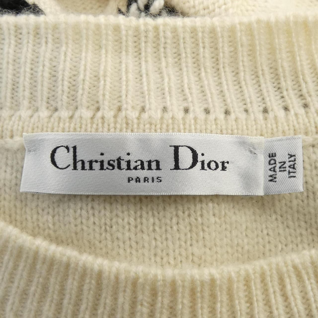 Dior Dior Christian Dior Cashmere Knitwear Textile Tops 024S18AM010 DUTY FREE for USA Size ONE SIZE - 4 Thumbnail