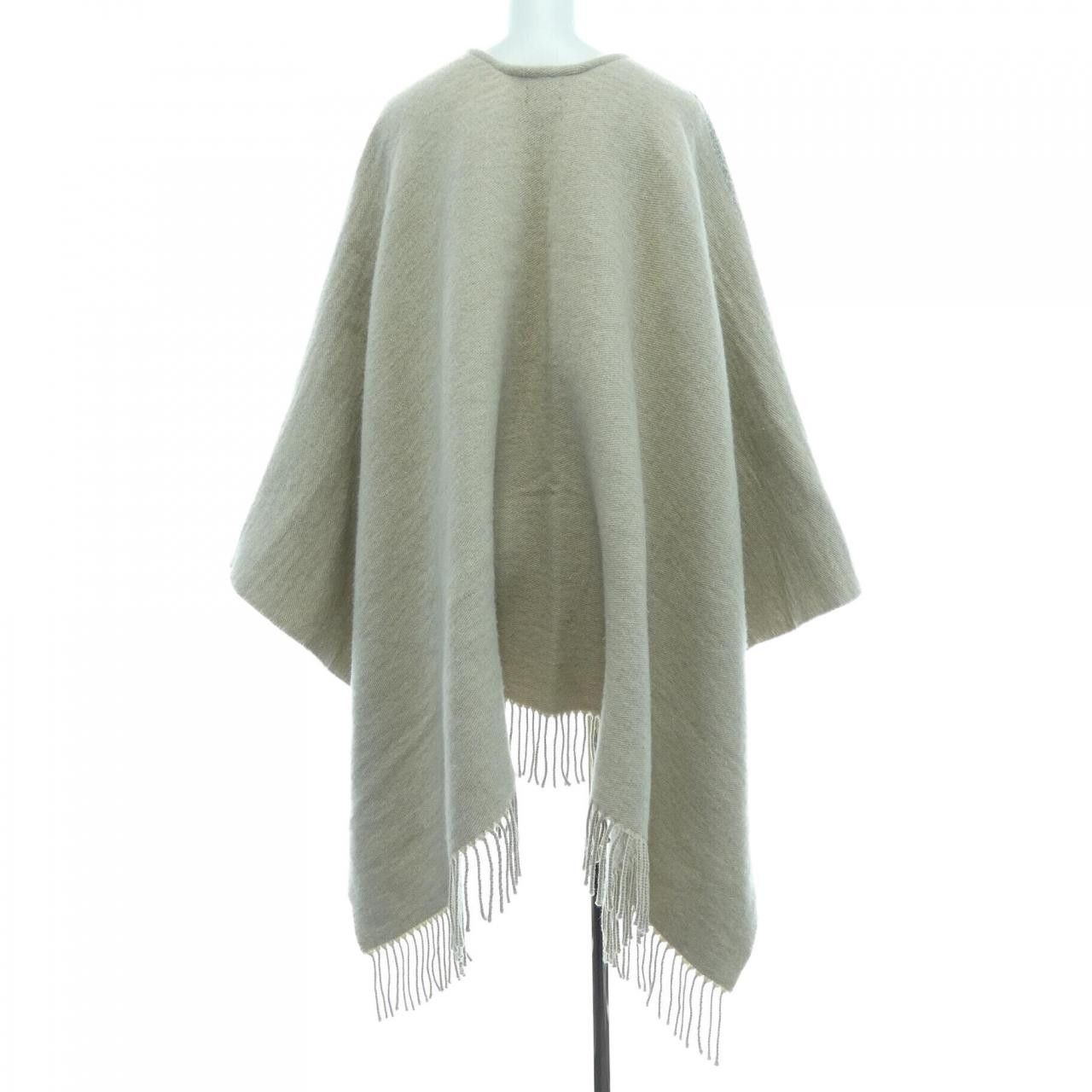 Fendi Fendi Fendi Cashmere Blend Cape Textile Outerwear FXX788AR0Q DUTY FREE for USA Size ONE SIZE - 2 Thumbnail