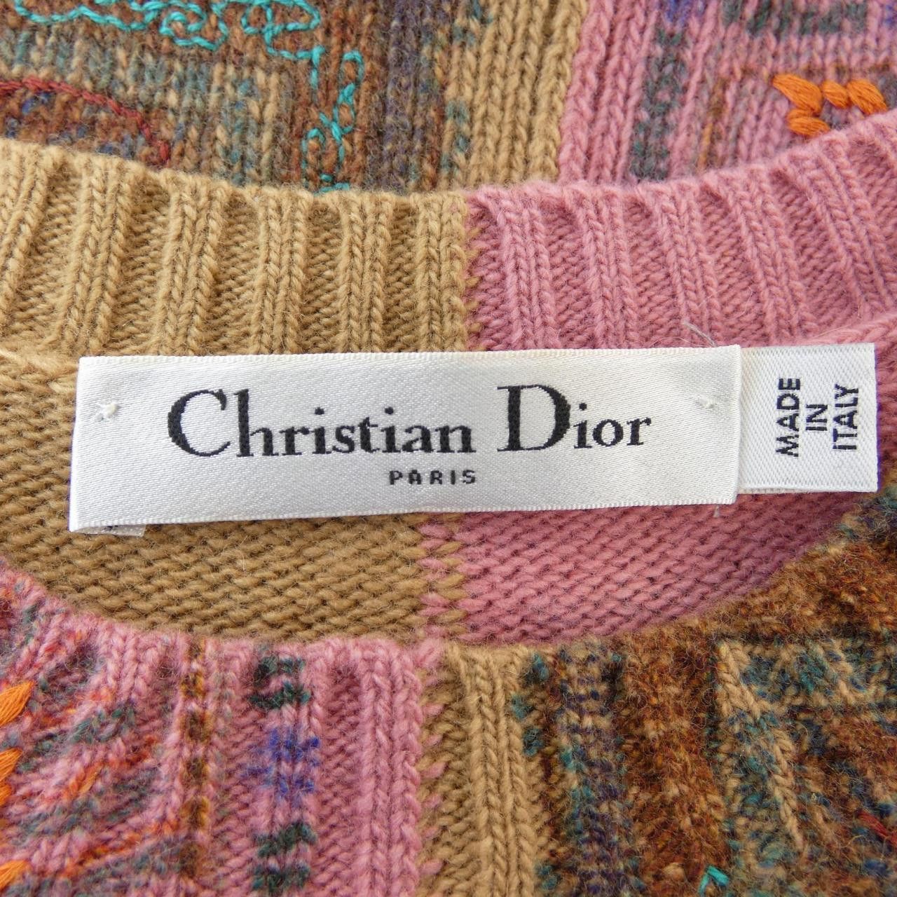 Dior Dior Christian Dior Cashmere Blend Knitwear Textile Tops 114S26AM036 DUTY FREE for USA Size ONE SIZE - 4 Thumbnail