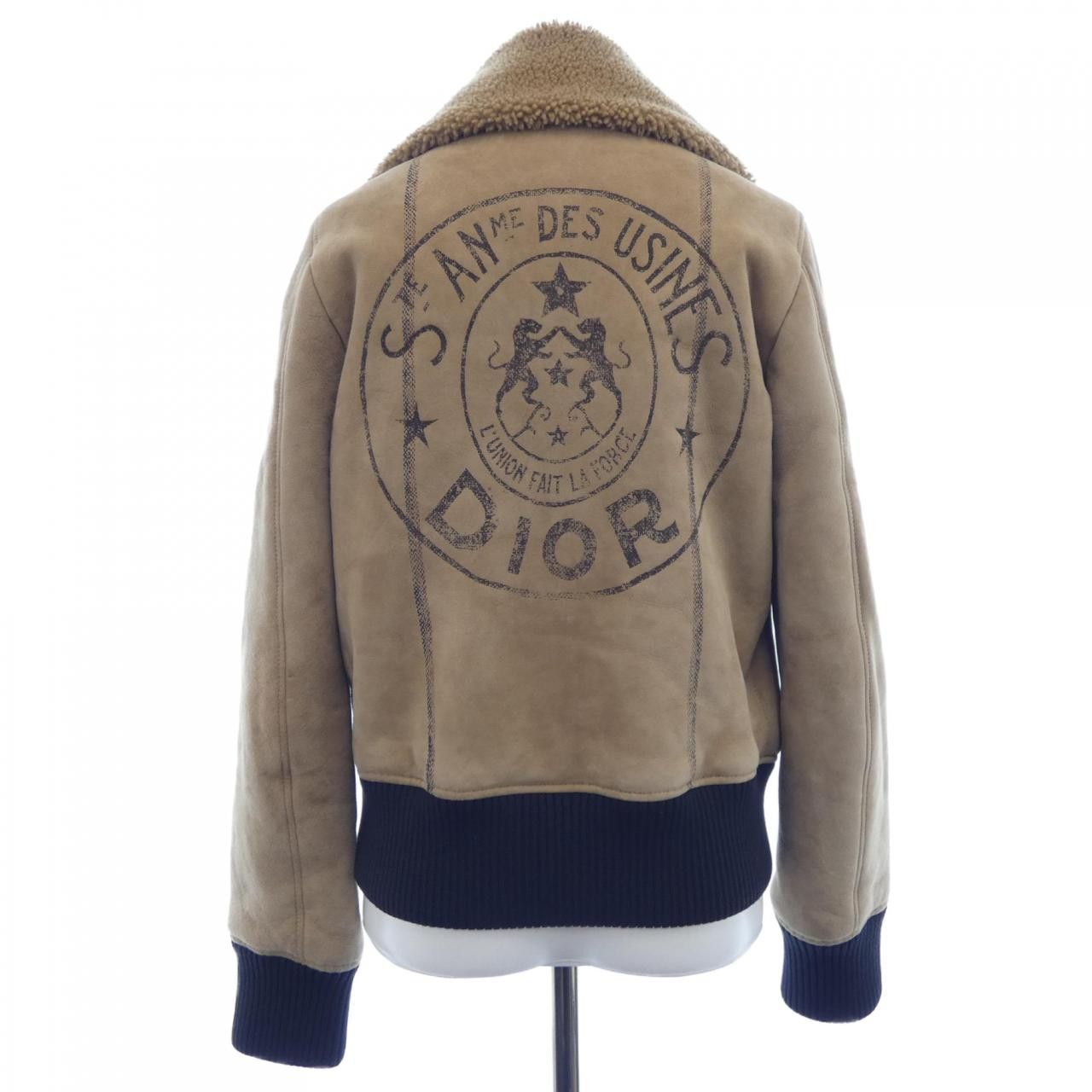Dior Dior Christian Dior Shearling Jacket Fur Outerwear 248C77AL827 DUTY FREE for USA Size ONE SIZE - 2 Thumbnail