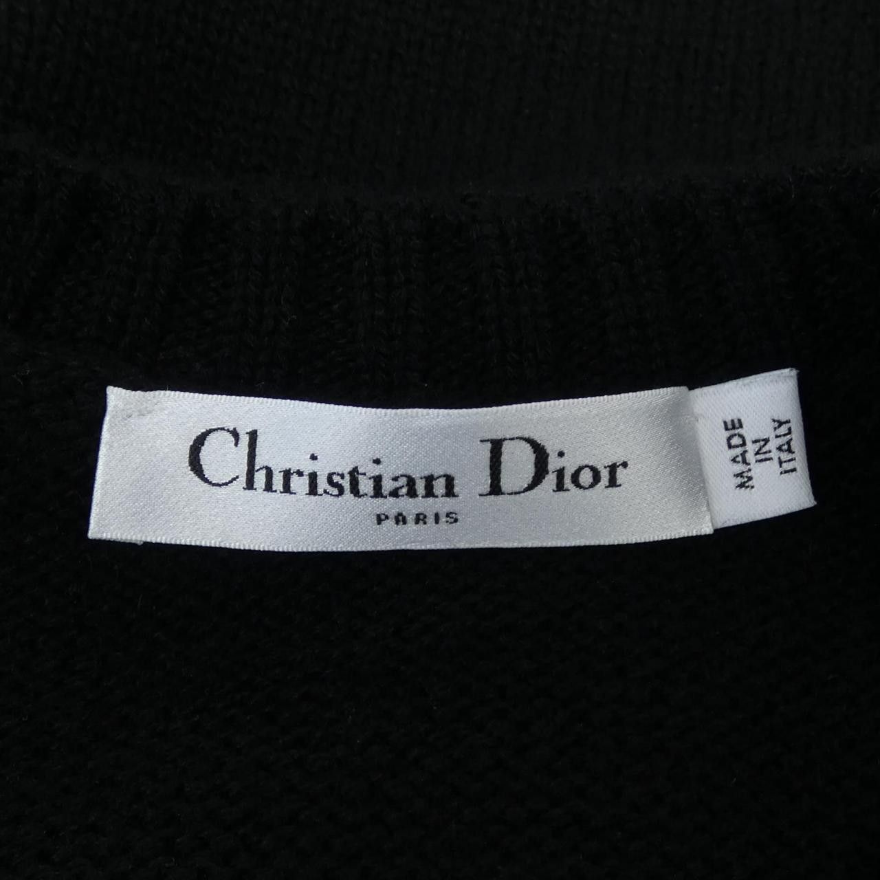 Dior Dior Christian Dior ESSENTIALS Cashmere Knitwear Textile Tops 144S76AM002 DUTY FREE for USA Size ONE SIZE - 4 Thumbnail