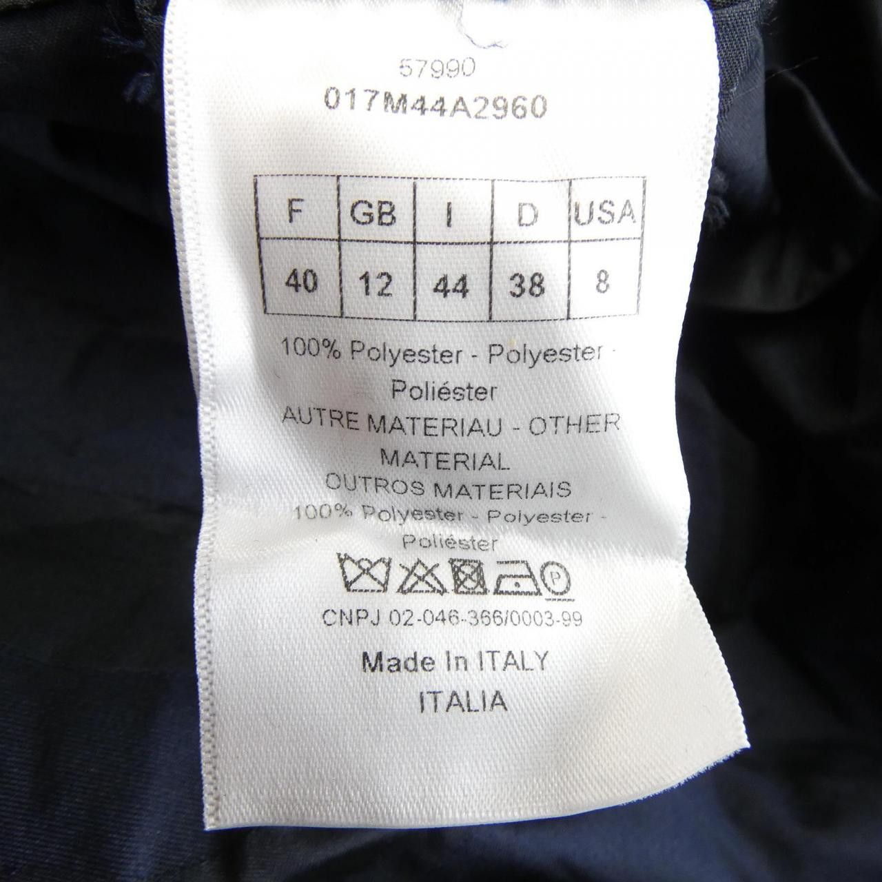 Dior Dior Christian Dior Wool Coat Textile Outerwear 017M44A2960 DUTY FREE for USA Size ONE SIZE - 3 Thumbnail