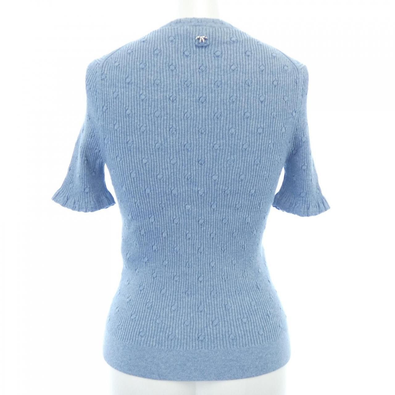 Chanel Chanel Chanel Knit Top Textile Tops P79244K11452 DUTY FREE for USA Size ONE SIZE - 2 Thumbnail