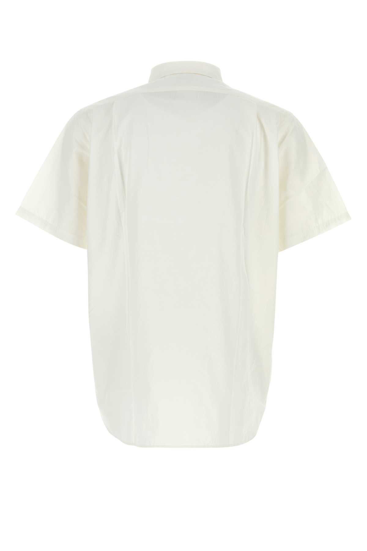 Nanamica White Cotton Blend Oversize Shirt Size US S / EU 44-46 / 1 - 2 Thumbnail