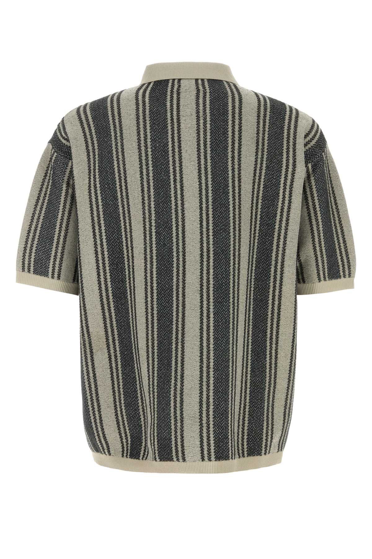 Nanamica Embroidered Knit Polo Shirt Size US L / EU 52-54 / 3 - 2 Thumbnail