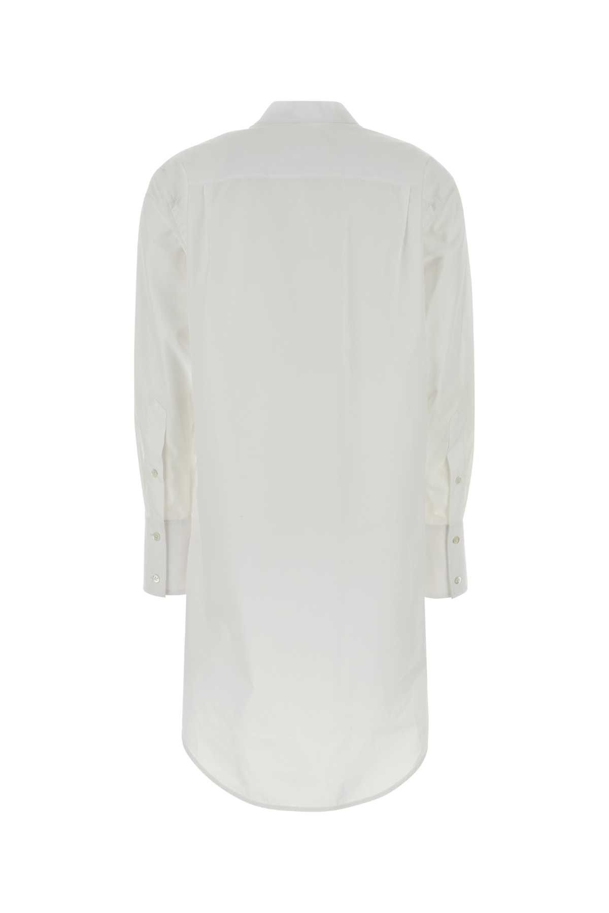 Maison Margiela White Poplin Shirt Dress Size M / US 6-8 / IT 42-44 - 2 Thumbnail