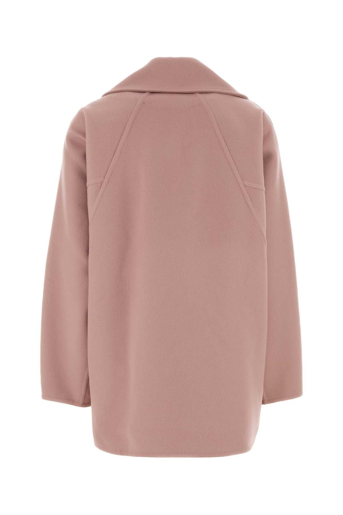 Loewe Pink Wool Coat Size S / US 4 / IT 40 - 2 Thumbnail