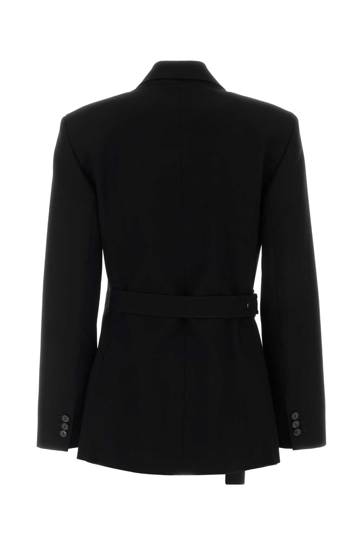 Loewe Black Wool Blazer Size S / US 4 / IT 40 - 2 Thumbnail