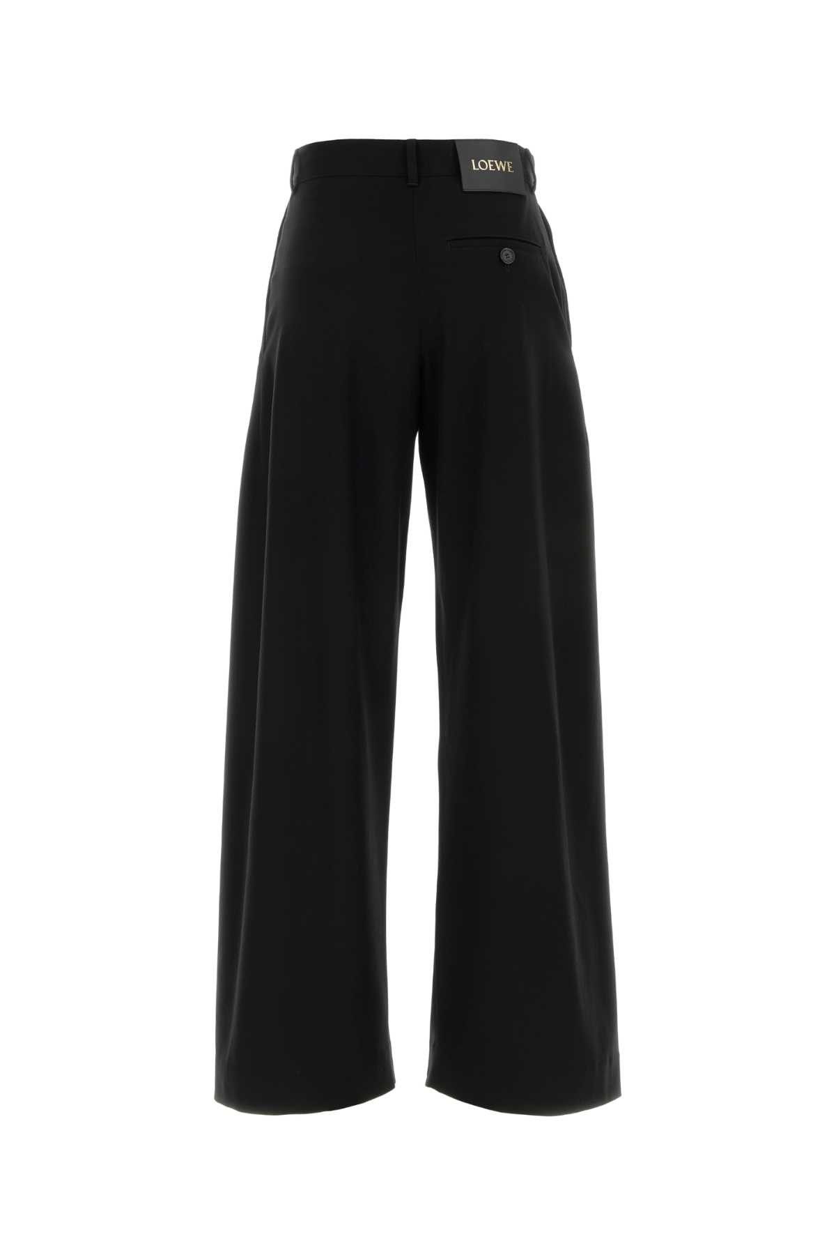 Loewe Black Wool Pant Size 27" / US 4 / IT 40 - 2 Thumbnail