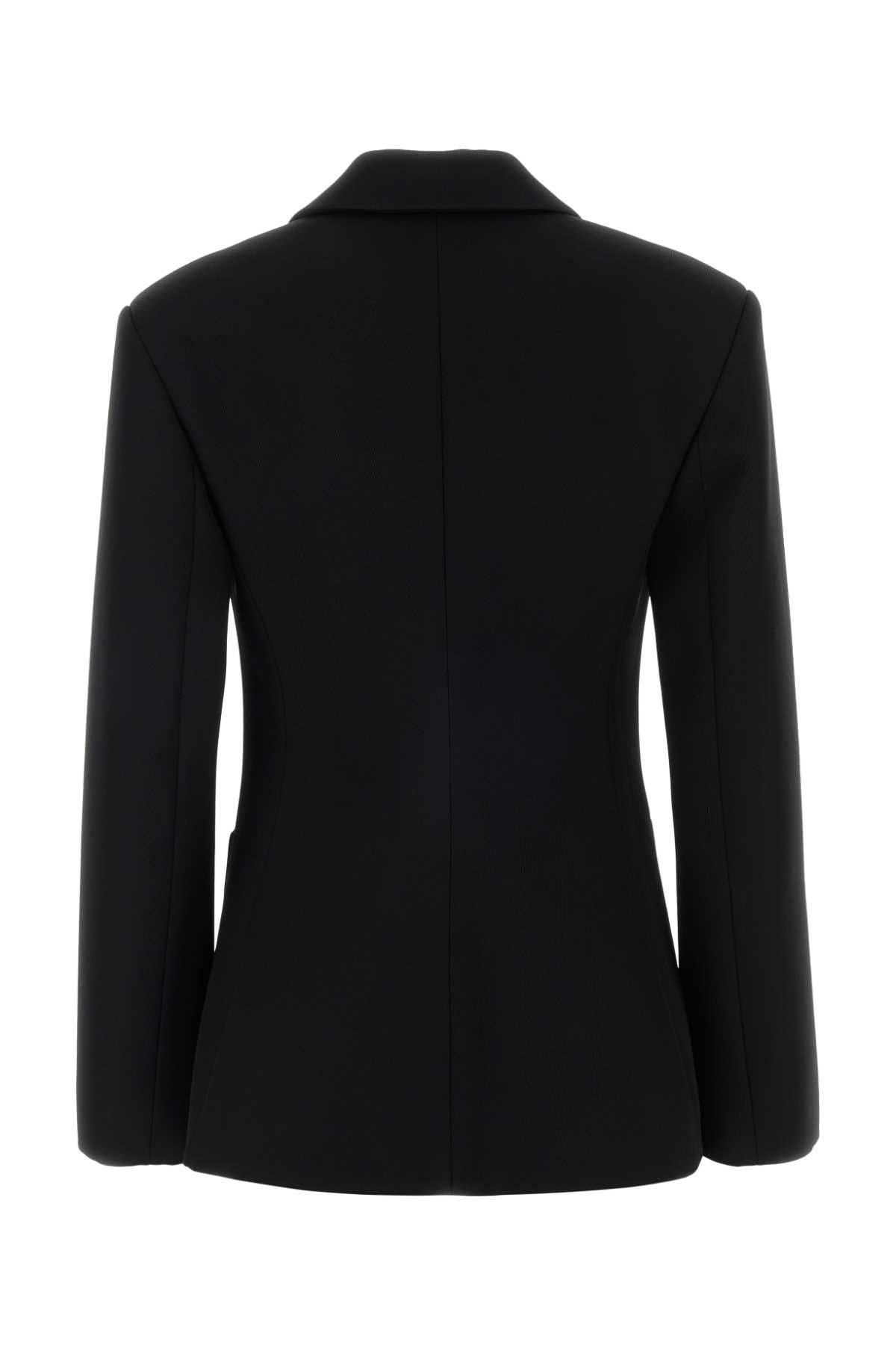 Loewe Black Wool Blend Blazer Size S / US 4 / IT 40 - 2 Thumbnail