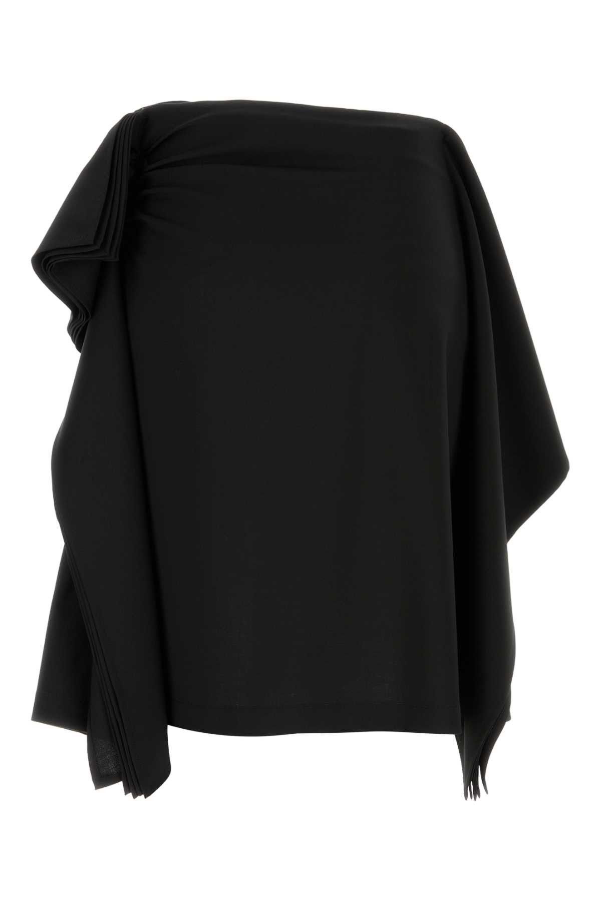 Loewe Black Wool Skirt Size 27" / US 4 / IT 40 - 2 Thumbnail