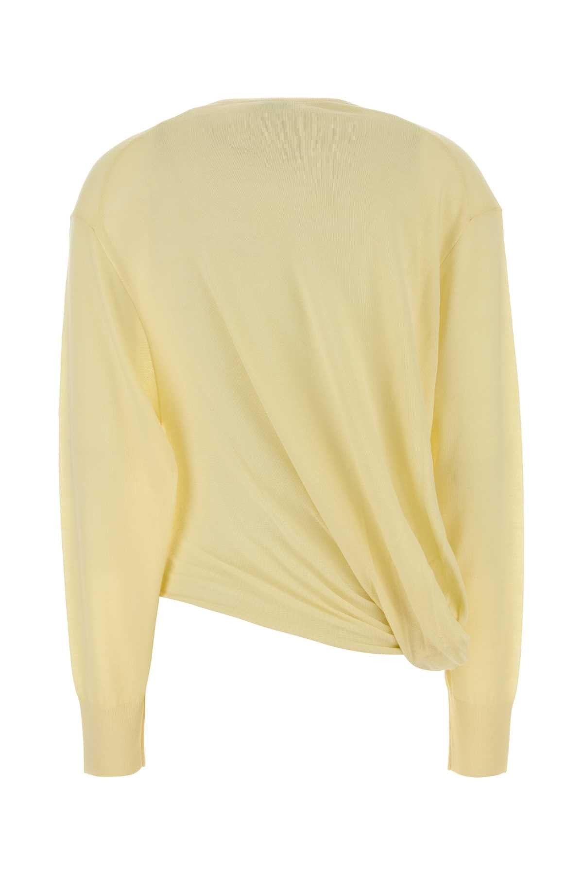 Loewe Yellow Wool Blend Sweater Size XS / US 0-2 / IT 36-38 - 2 Thumbnail