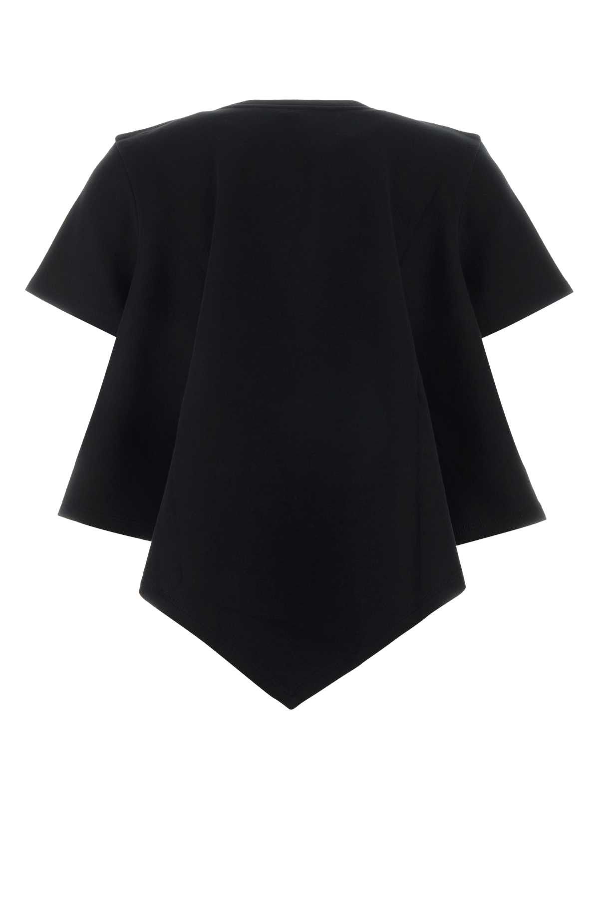 Loewe Black Cotton Blend T-Shirt Size XS / US 0-2 / IT 36-38 - 2 Thumbnail
