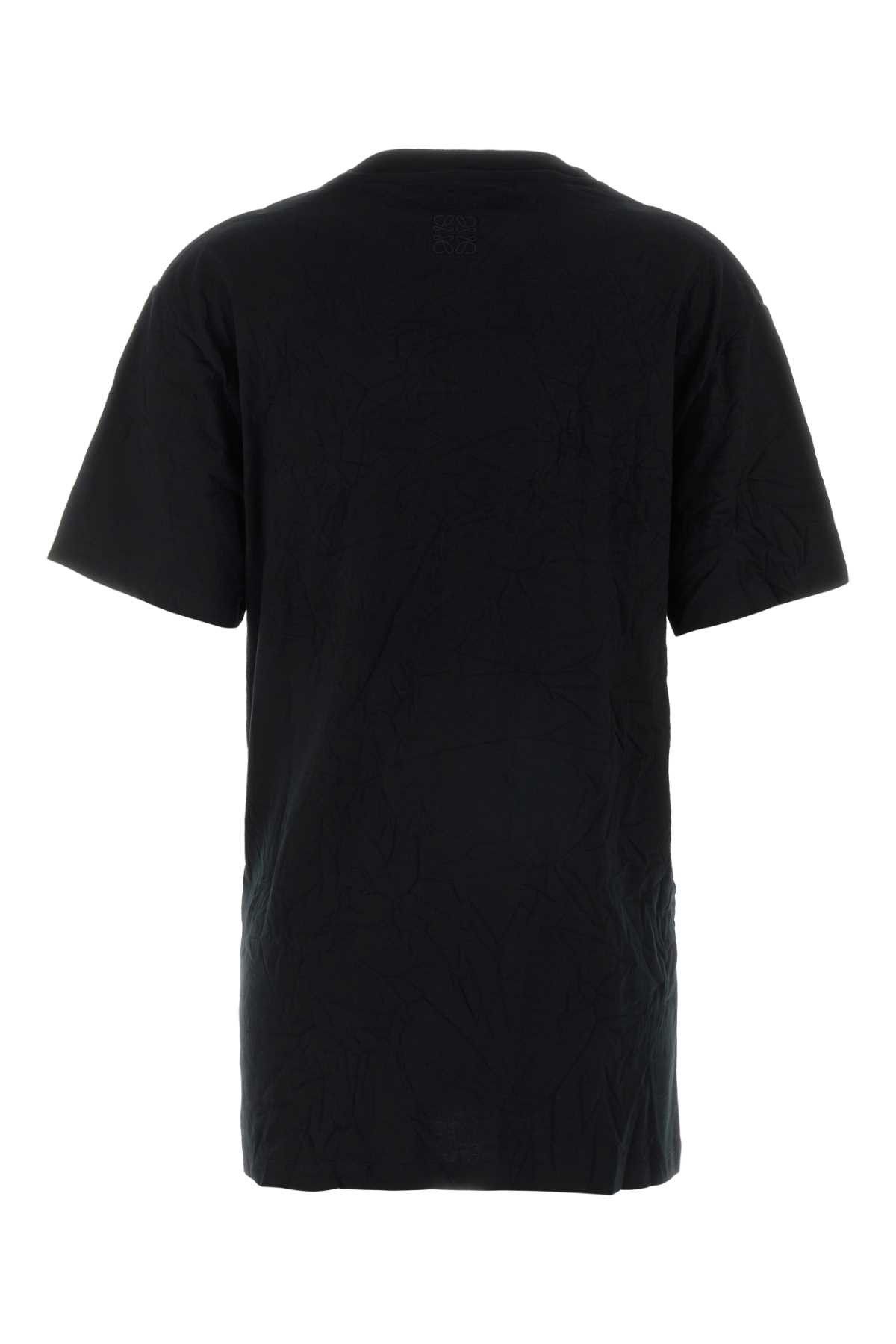 Loewe Black Jersey T-Shirt Size XS / US 0-2 / IT 36-38 - 2 Thumbnail