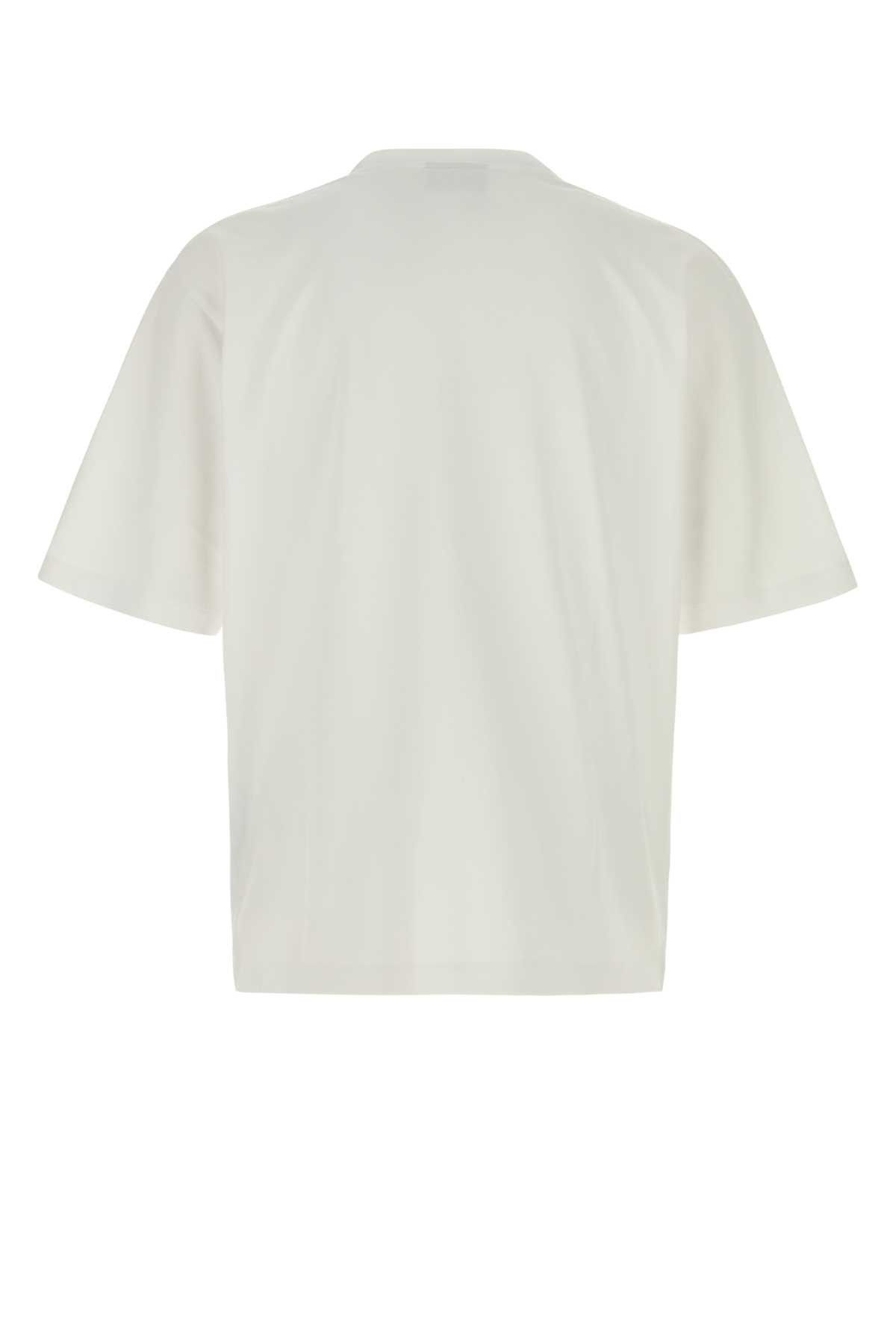 Dsquared2 White Cotton Oversize T-Shirt Size US M / EU 48-50 / 2 - 2 Thumbnail