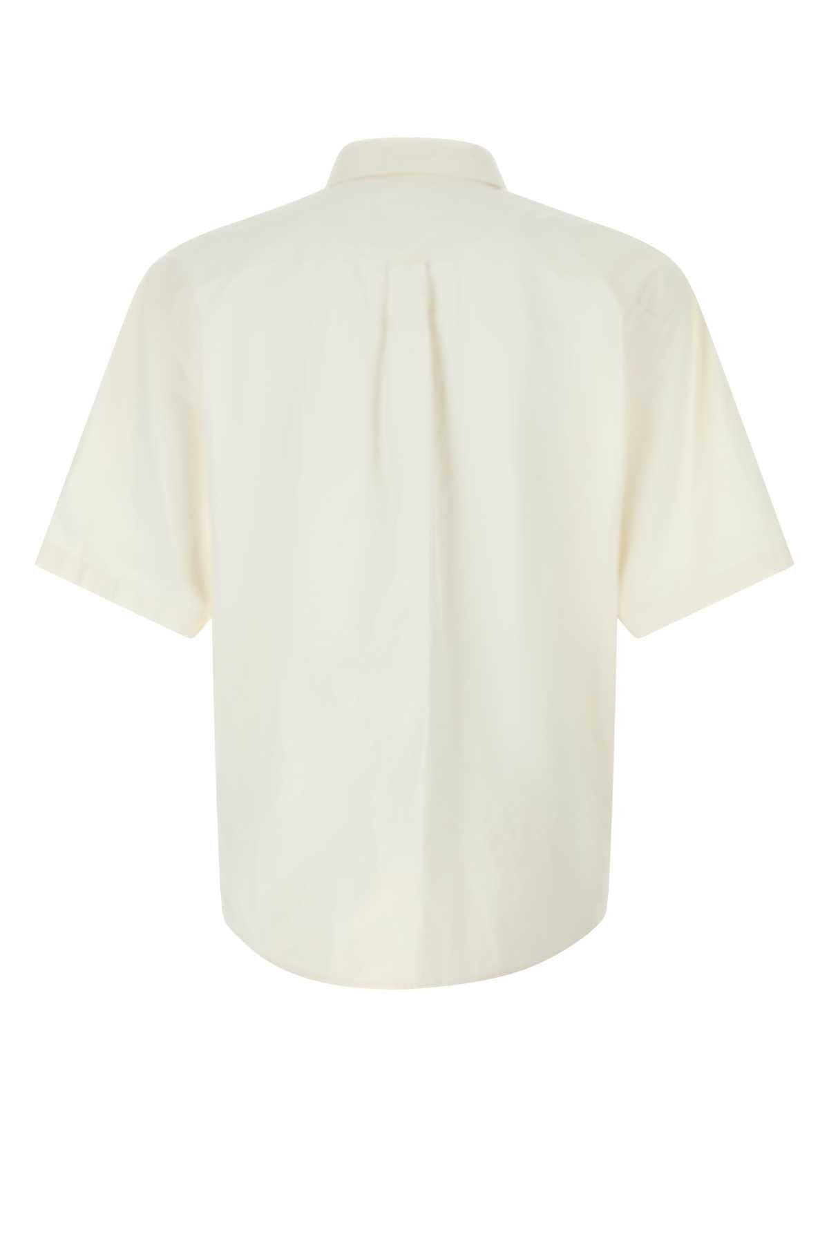 Dsquared2 White Linen Shirt Size US XXL / EU 58 / 5 - 2 Thumbnail