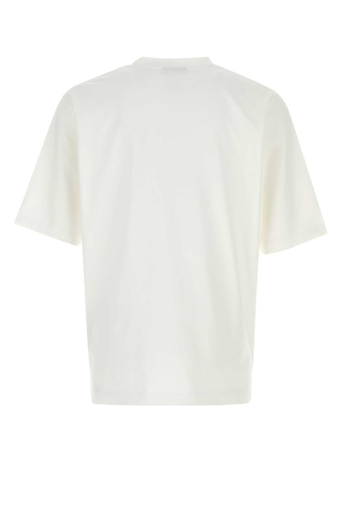 Dsquared2 White Cotton Oversize T-Shirt Size US M / EU 48-50 / 2 - 2 Thumbnail