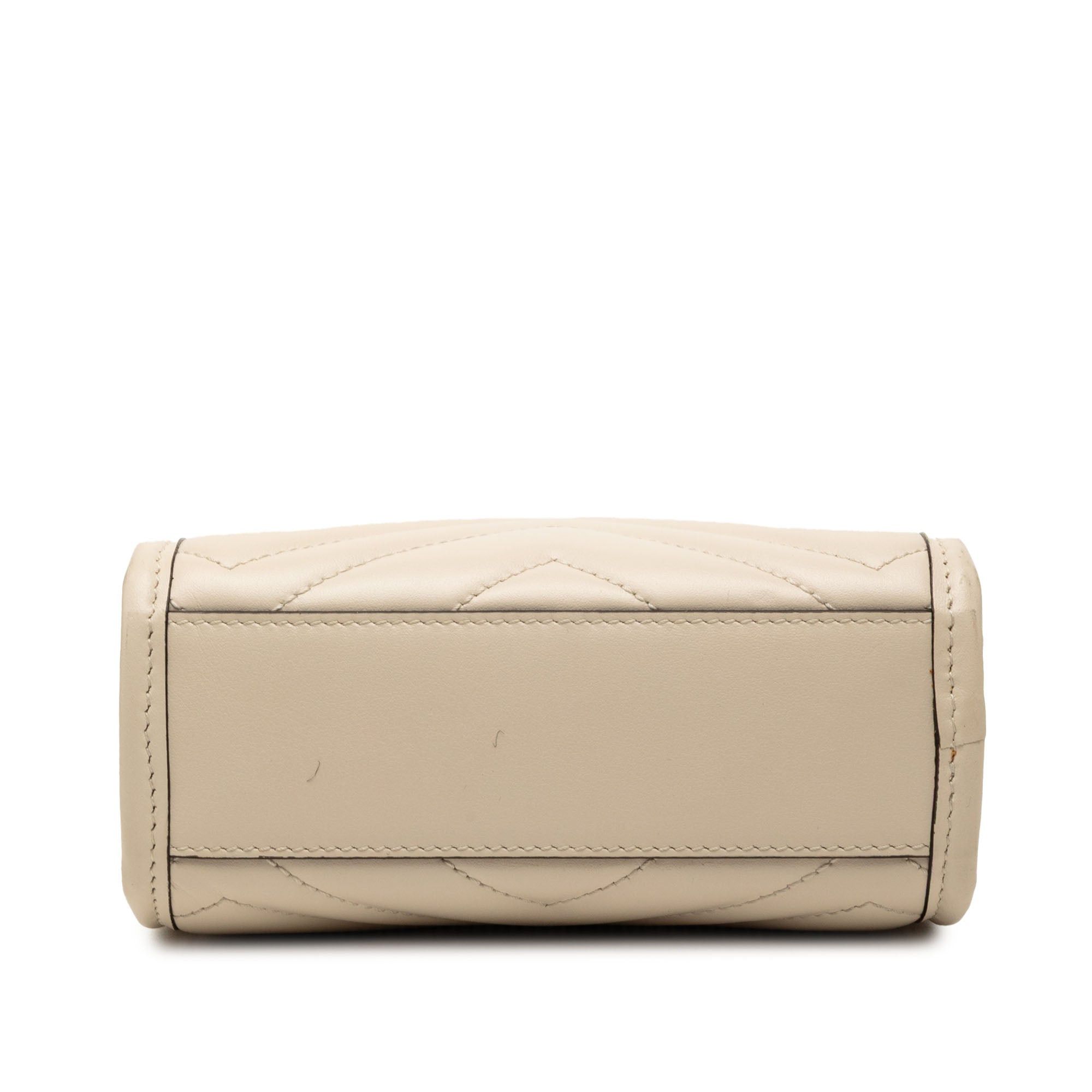 Gucci Mini GG Marmont Matelasse Leather Satchel Size ONE SIZE - 3 Thumbnail