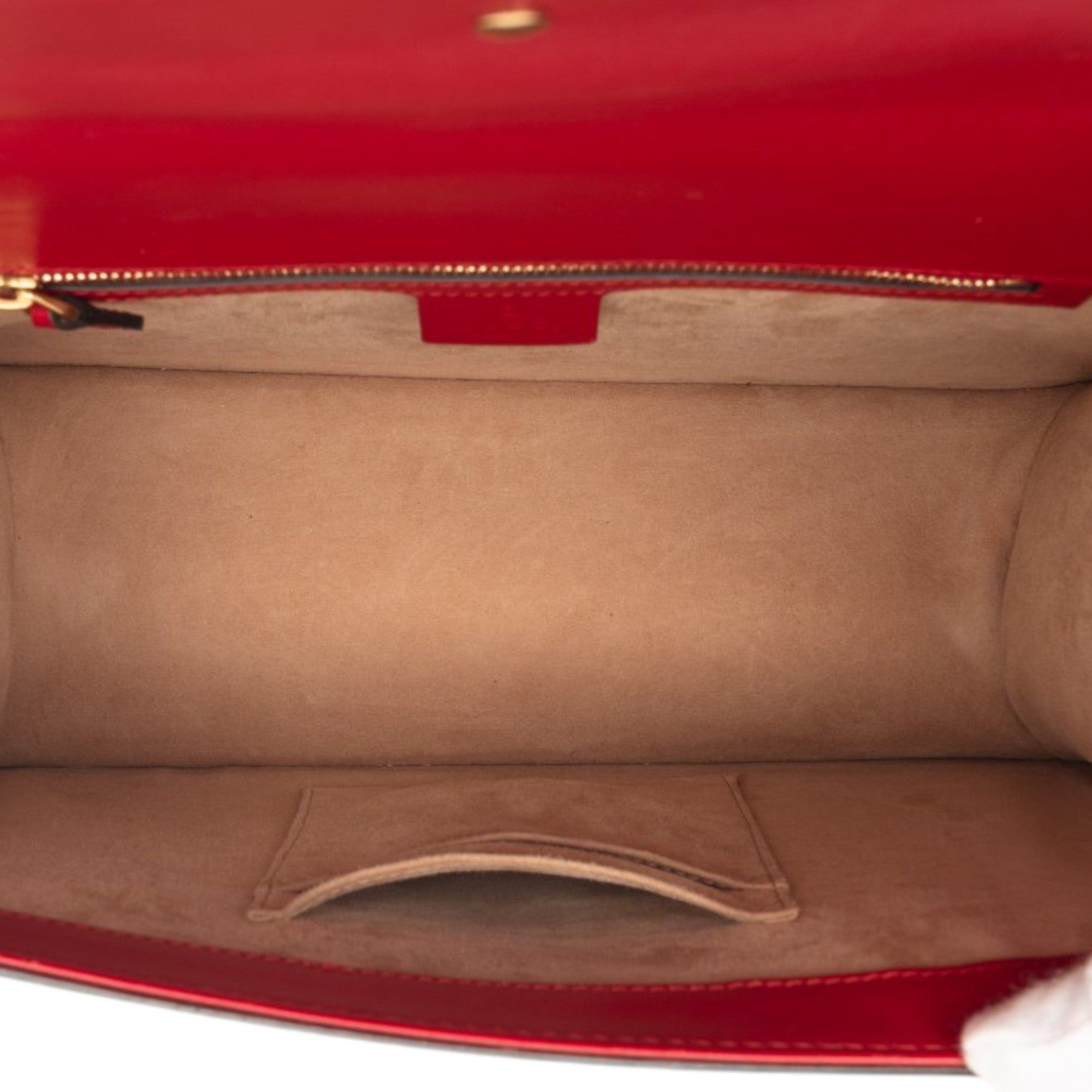 Gucci Medium Leather Web Sylvie Top Handle Bag Size ONE SIZE - 4 Thumbnail