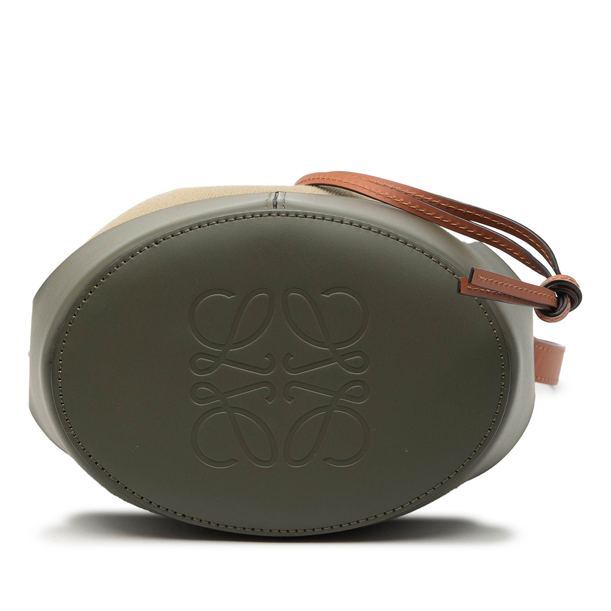 Loewe Small Canvas and Leather Balloon Bucket Bag Size ONE SIZE - 3 Thumbnail