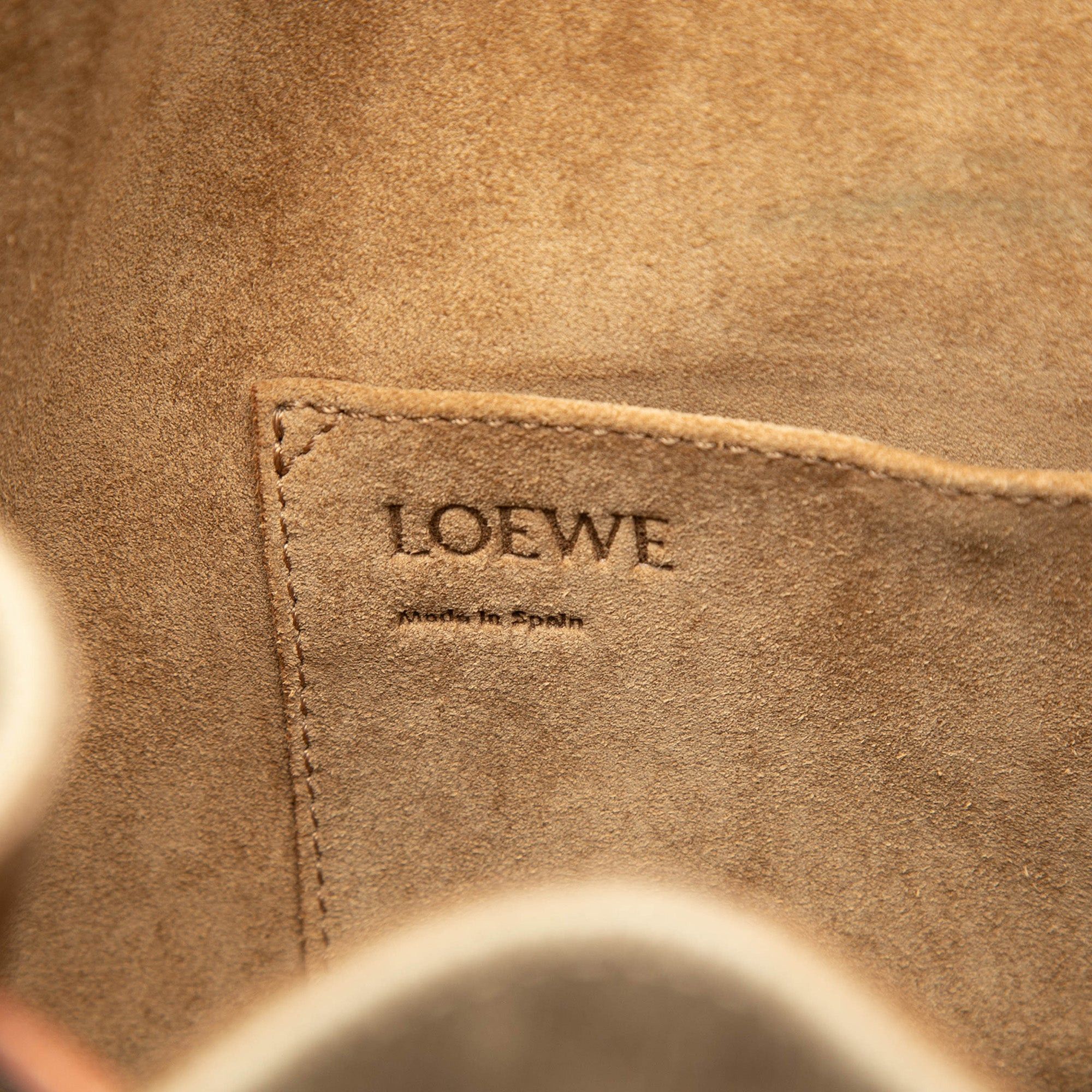 Loewe Small Canvas and Leather Balloon Bucket Bag Size ONE SIZE - 5 Thumbnail