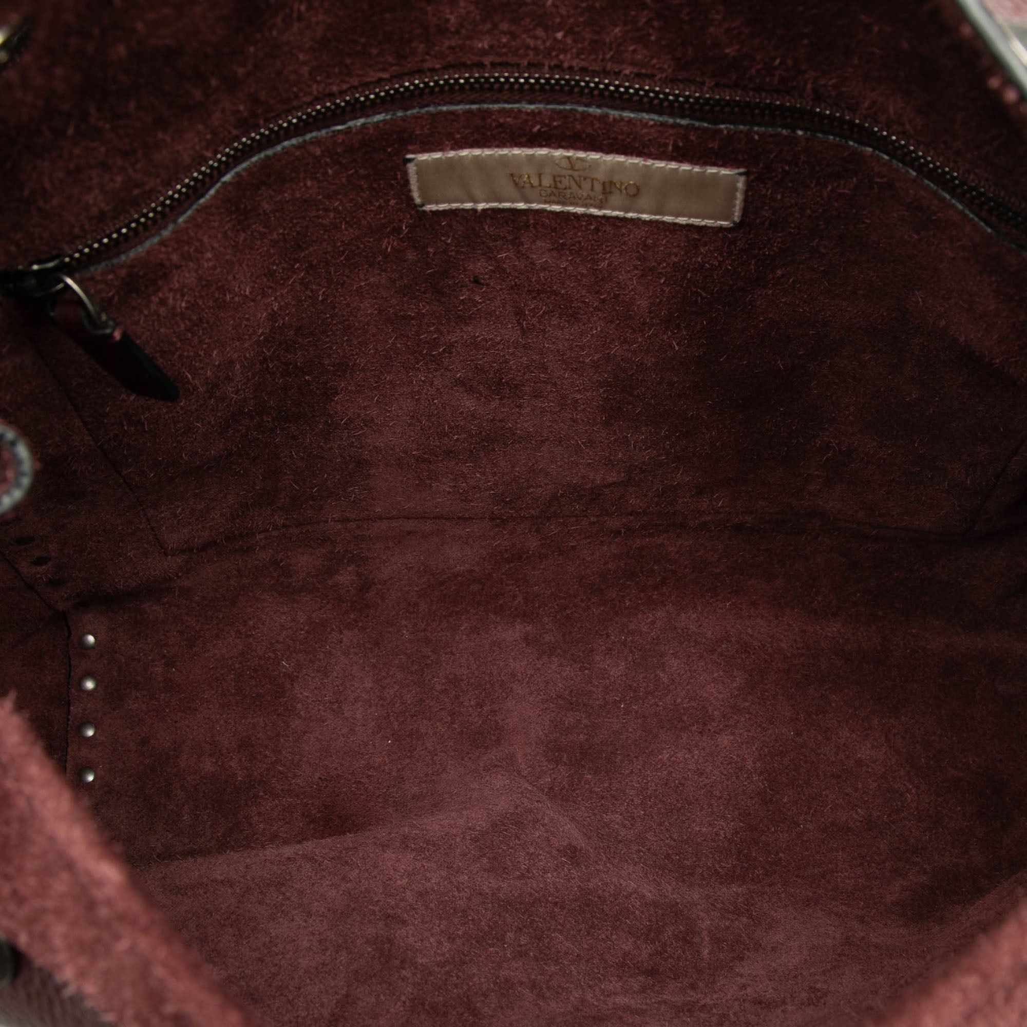 Valentino Leather Rolling Rockstud Crossbody Size ONE SIZE - 4 Thumbnail