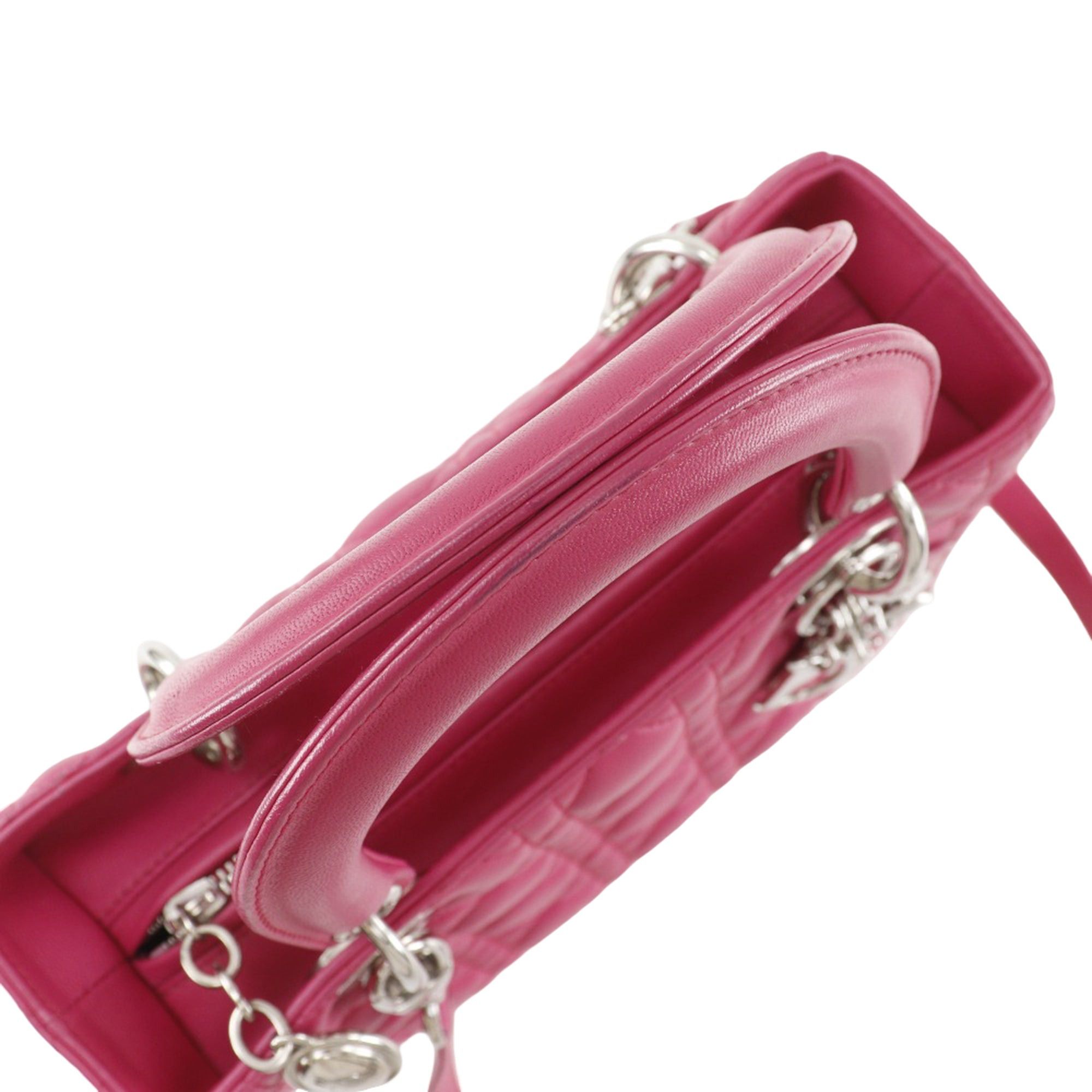 Dior Medium Lambskin Cannage Lady Dior Size ONE SIZE - 8 Thumbnail