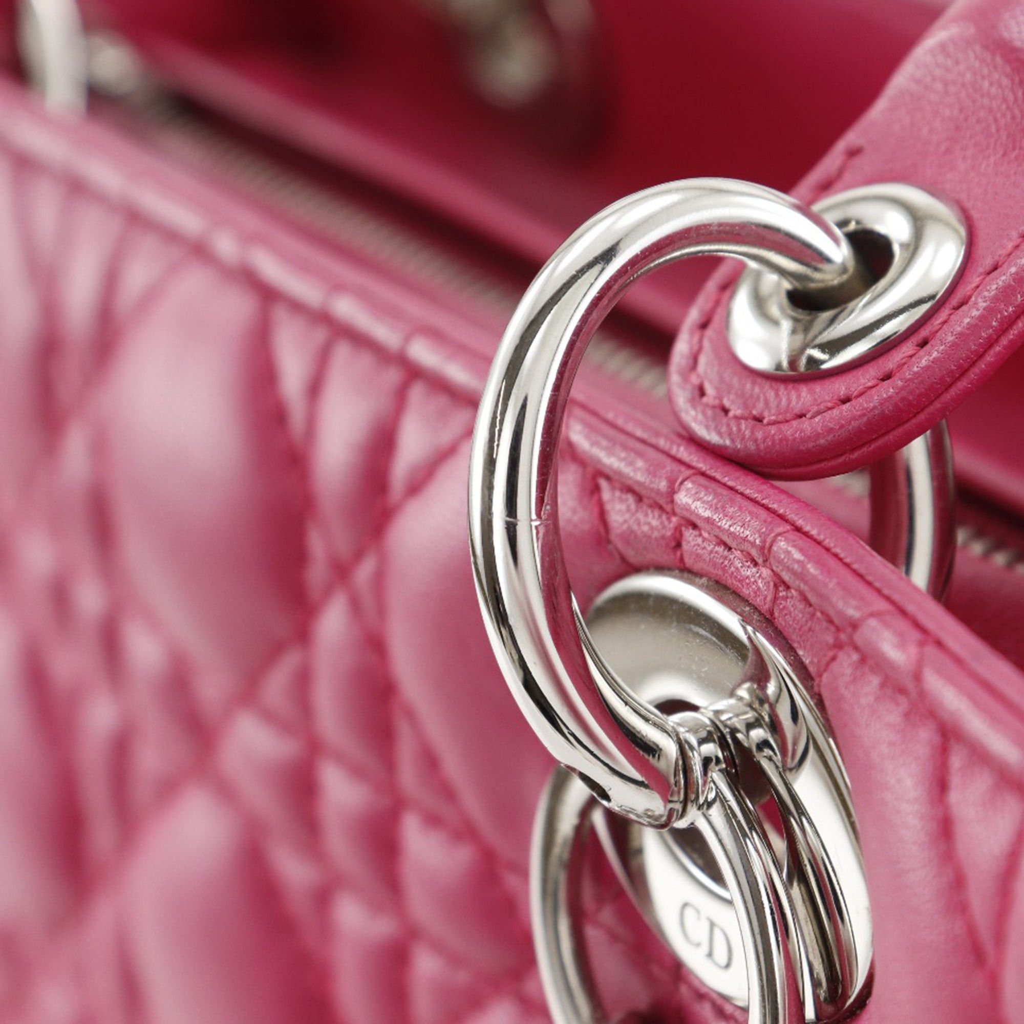 Dior Medium Lambskin Cannage Lady Dior Size ONE SIZE - 20 Thumbnail