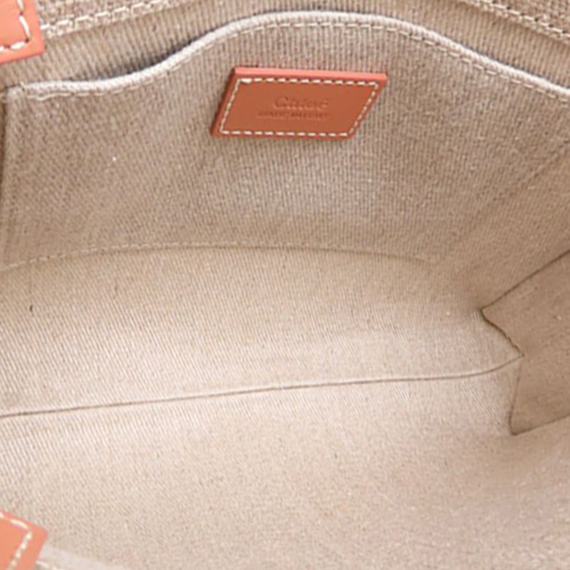 Chloe Small Canvas Woody Tote Size ONE SIZE - 9 Thumbnail