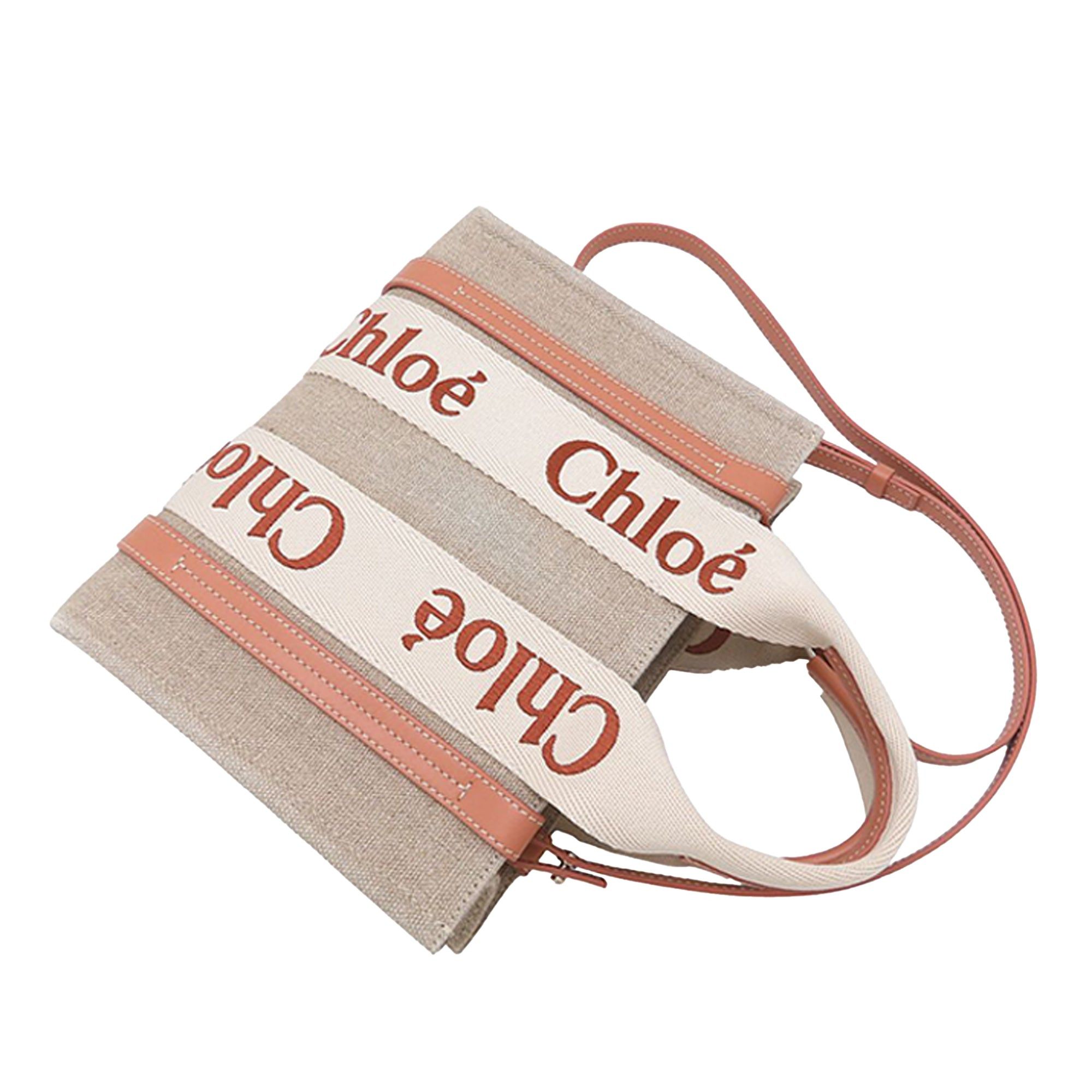 Chloe Small Canvas Woody Tote Size ONE SIZE - 2 Thumbnail