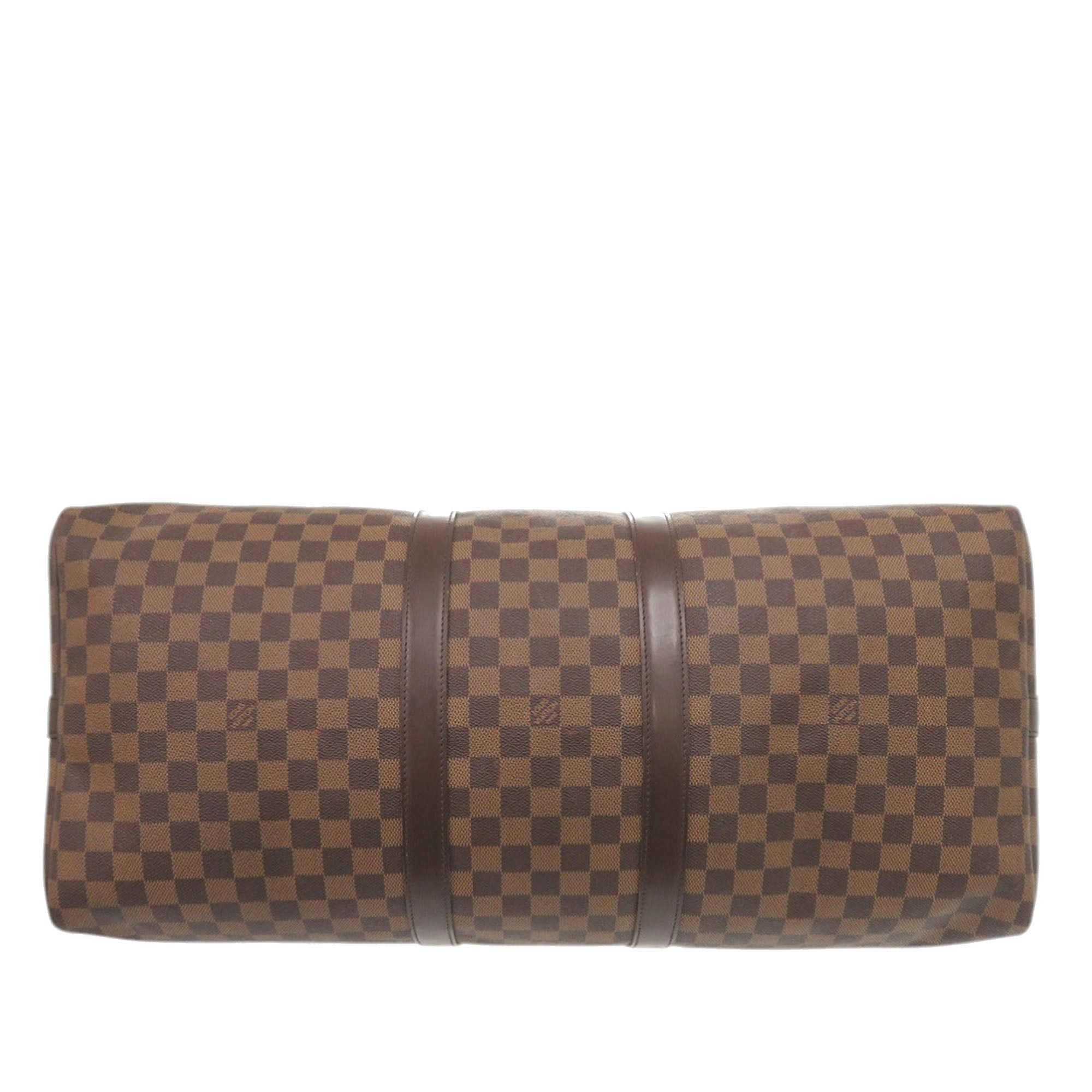 Louis Vuitton Damier Ebene Keepall Bandouliere 55 Size ONE SIZE - 3 Thumbnail