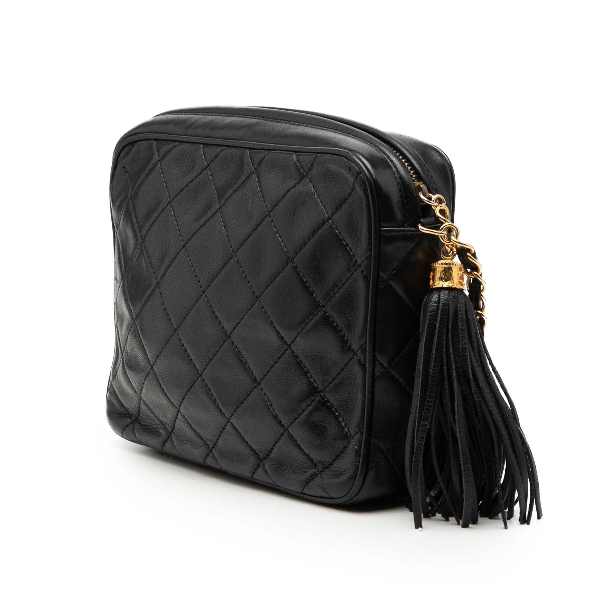 Chanel Mini CC Quilted Lambskin Tassel Camera Bag Size ONE SIZE - 2 Thumbnail