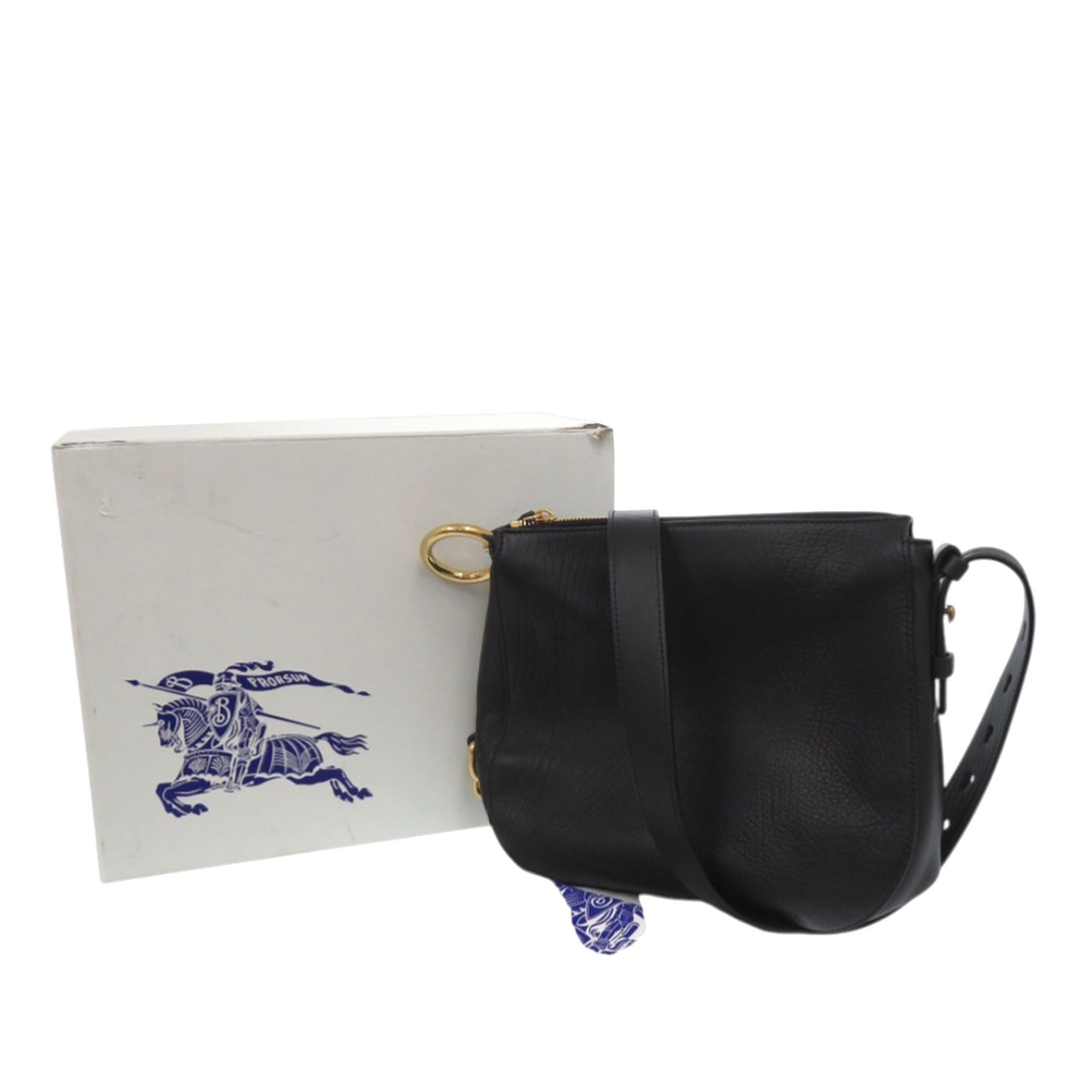 Burberry Small Calfskin Knight Shoulder Bag Size ONE SIZE - 13 Thumbnail
