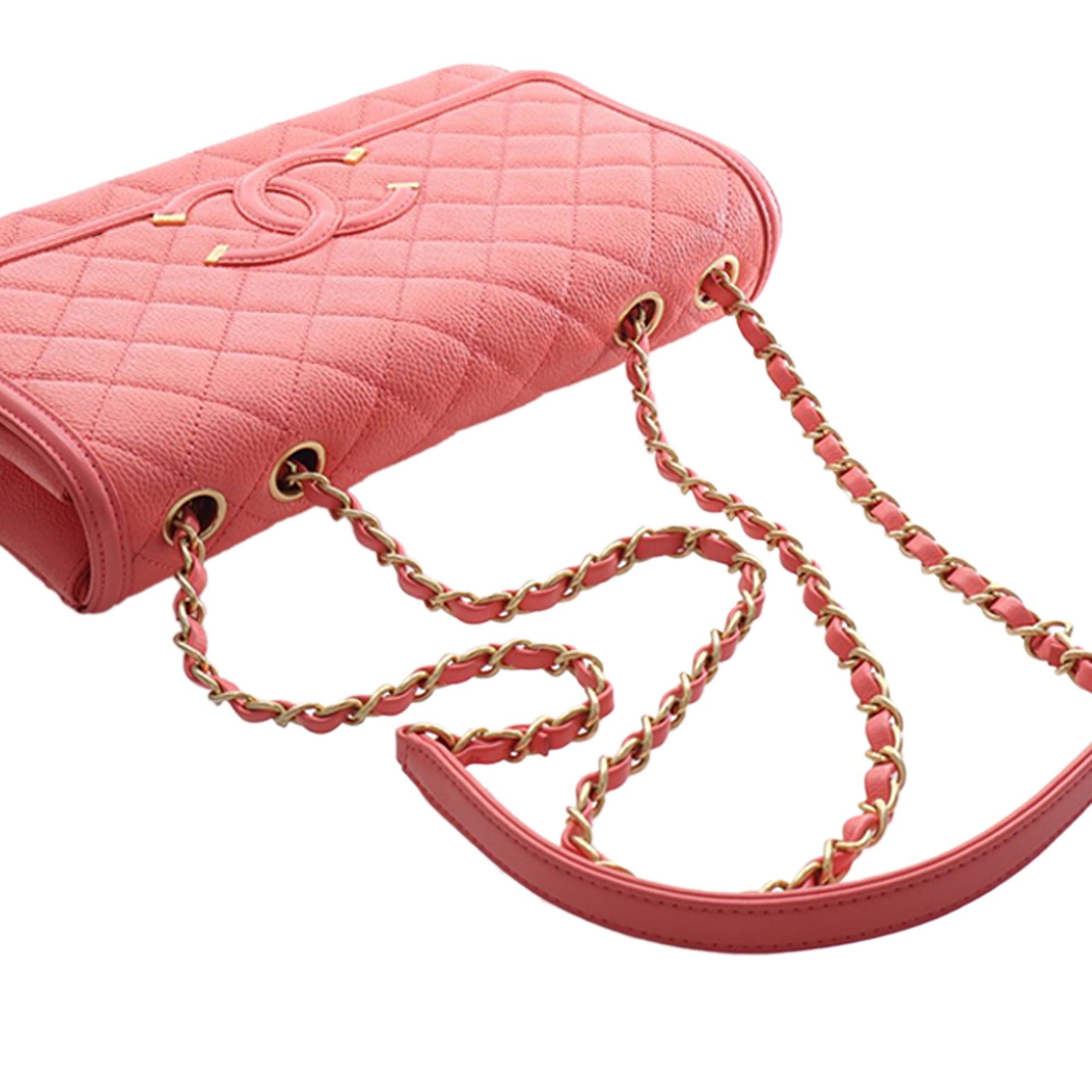 Chanel Medium Caviar CC Filigree Flap Size ONE SIZE - 14 Thumbnail