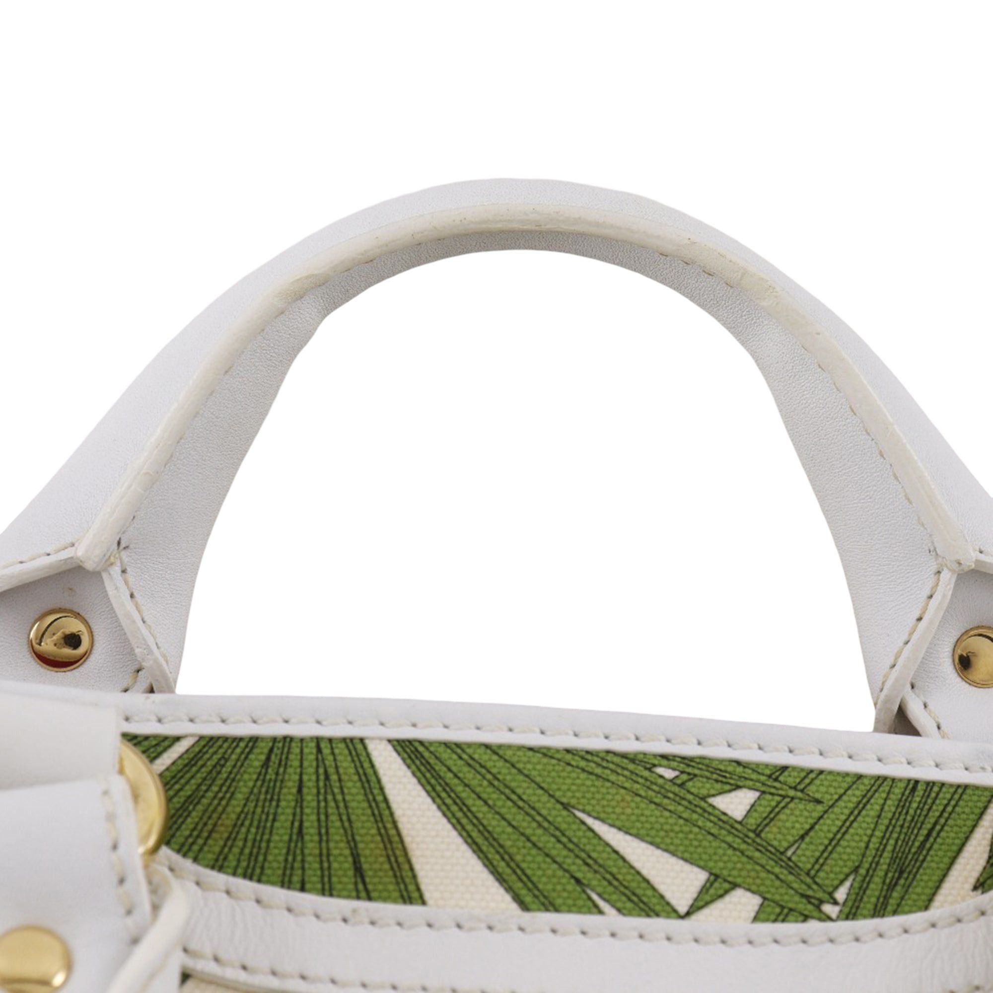 Celine Canvas Botanical Print Boogie Handbag Size ONE SIZE - 8 Thumbnail