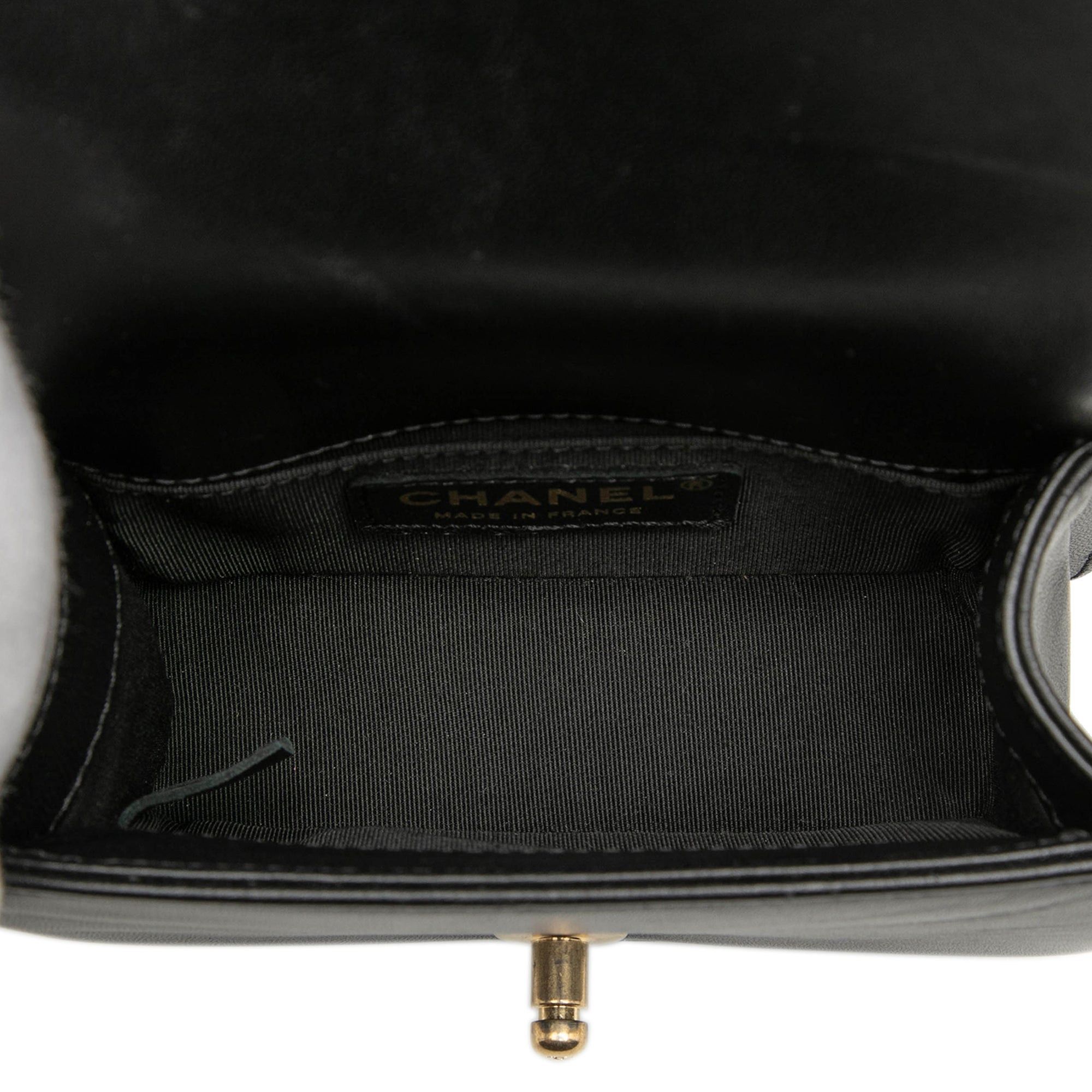 Chanel Mini Quilted Lambskin Boy Flap Size ONE SIZE - 4 Thumbnail